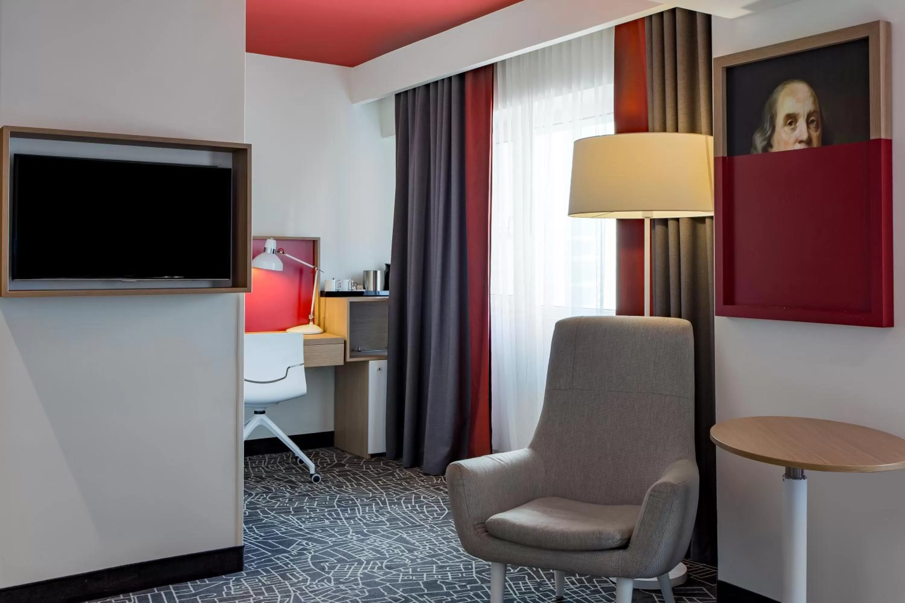 Living room in Park Inn by Radisson Bucharest Hotel & Residence