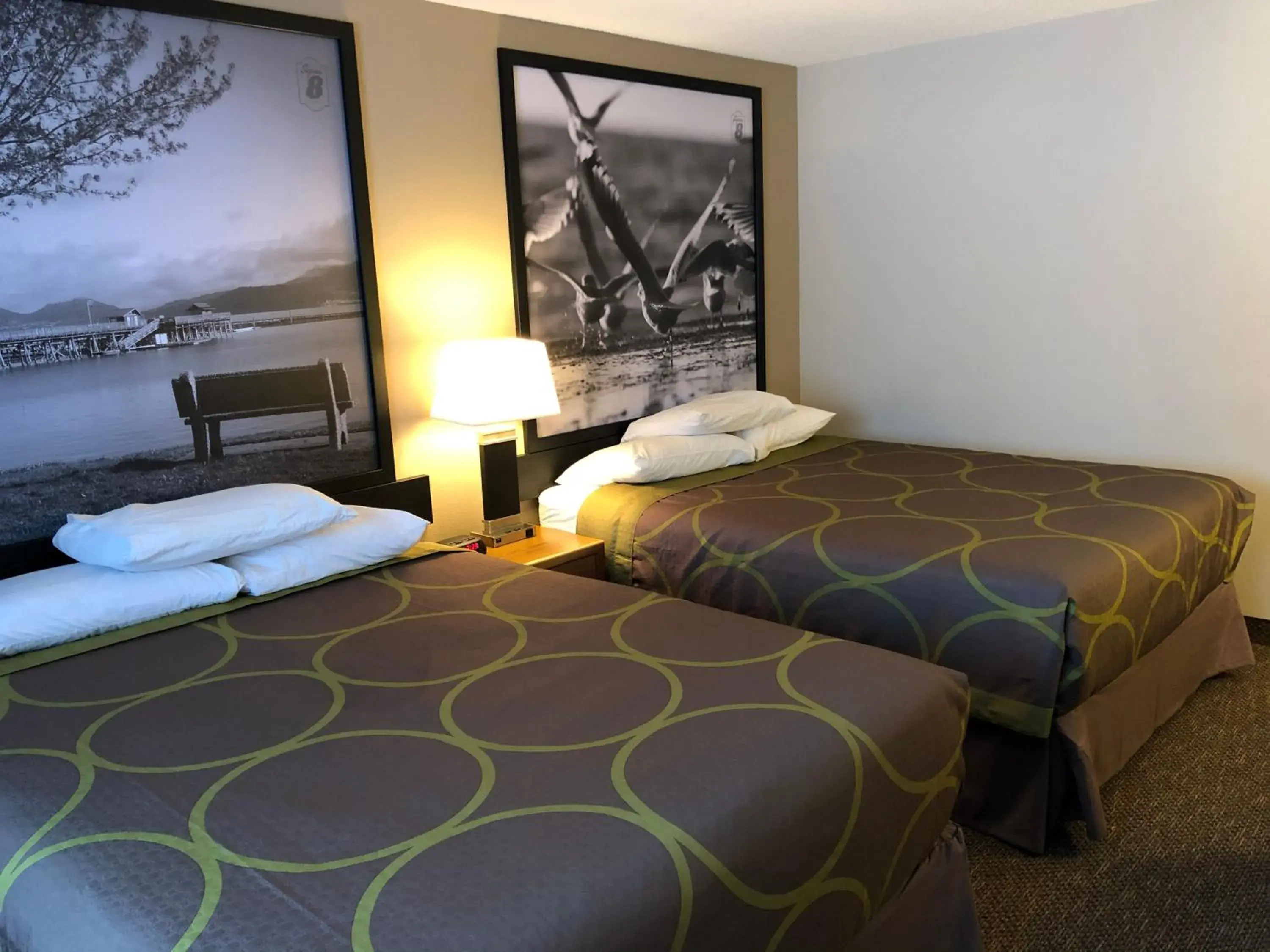 Bed in Super 8 by Wyndham Salmon Arm