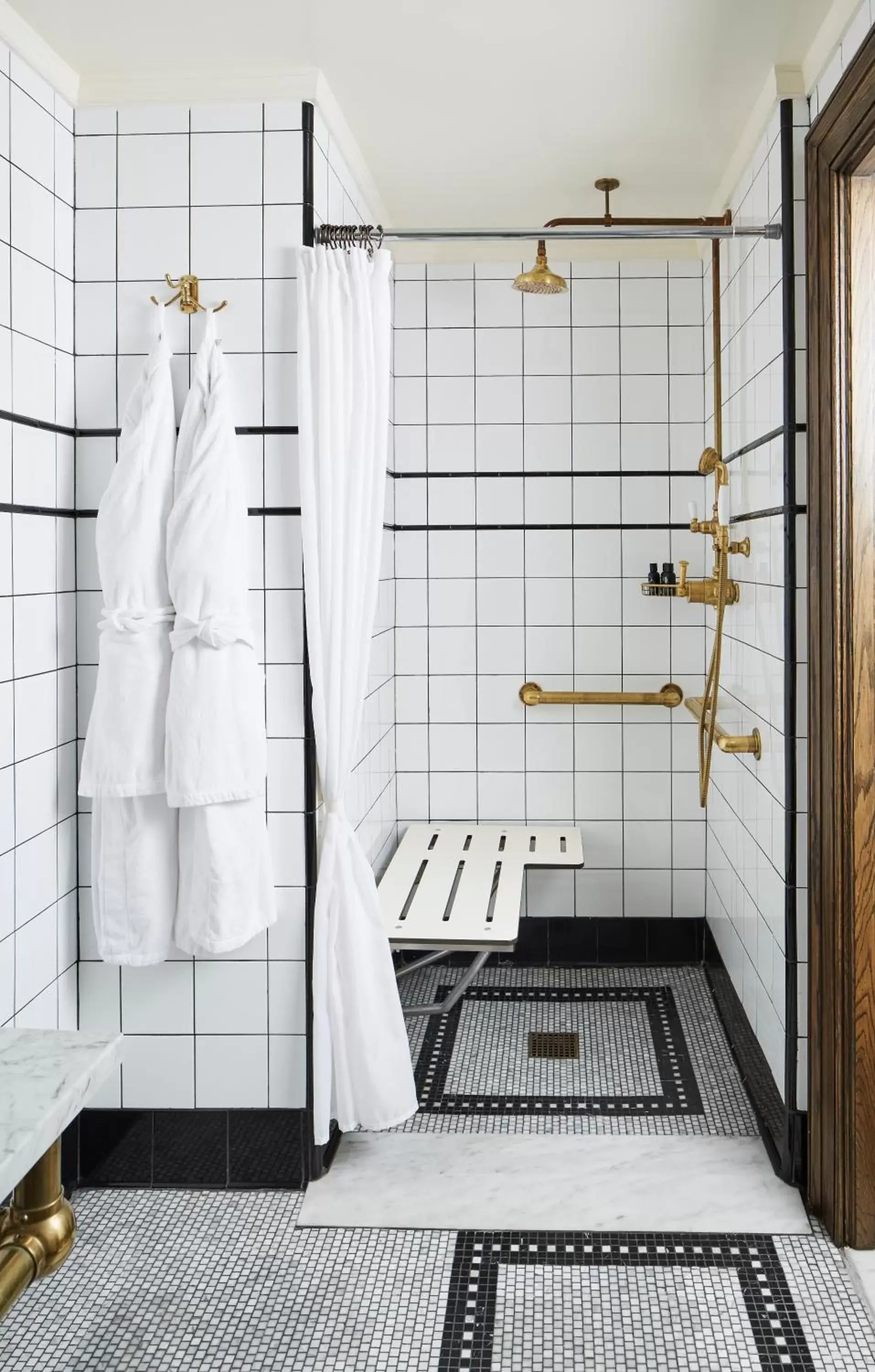 Shower, Bathroom in The Ludlow Hotel