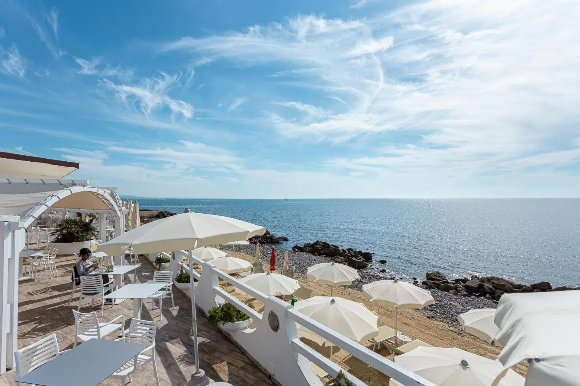 Beach in Hotel Cavalluccio Marino