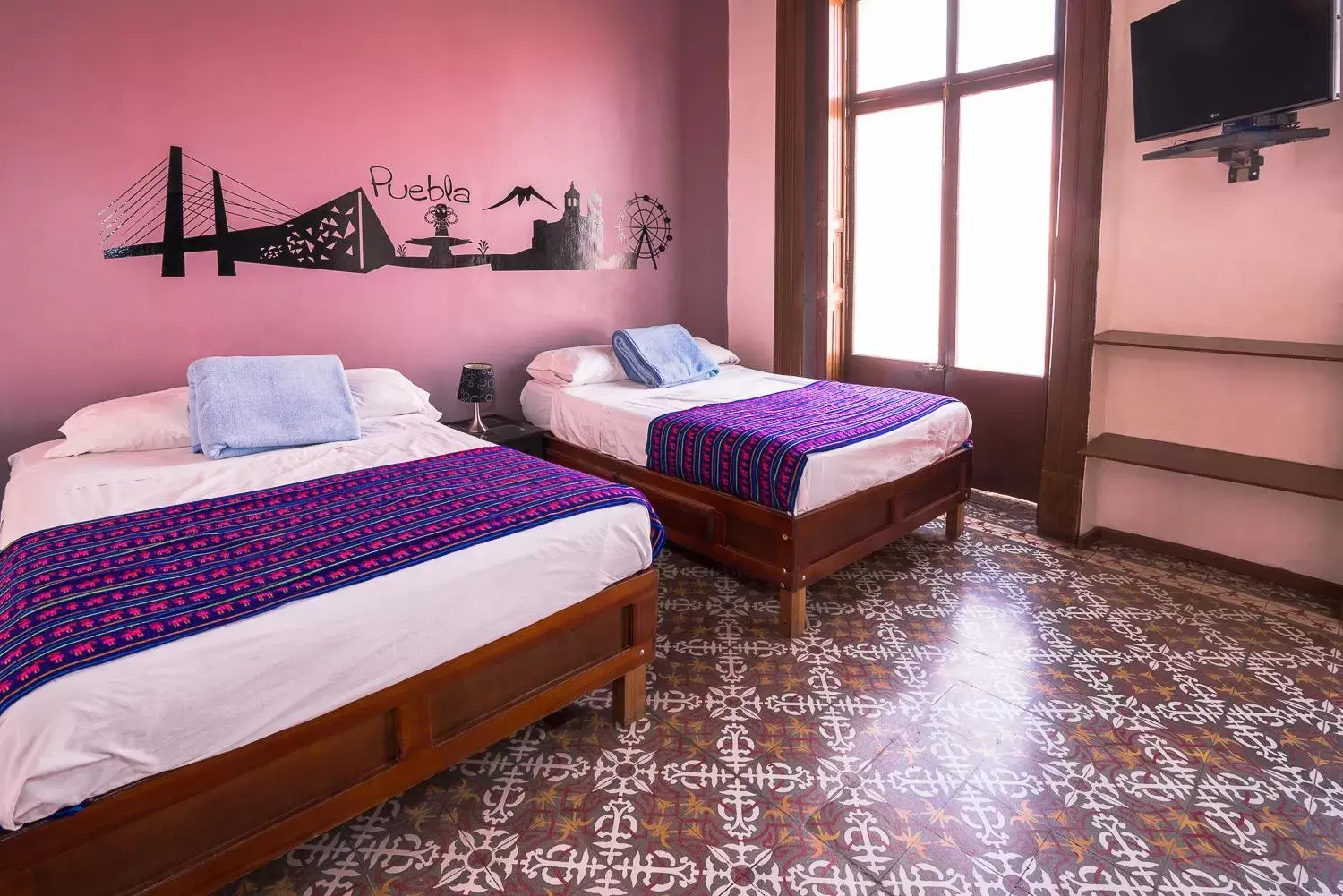 Photo of the whole room, Bed in Hostal Santo Domingo