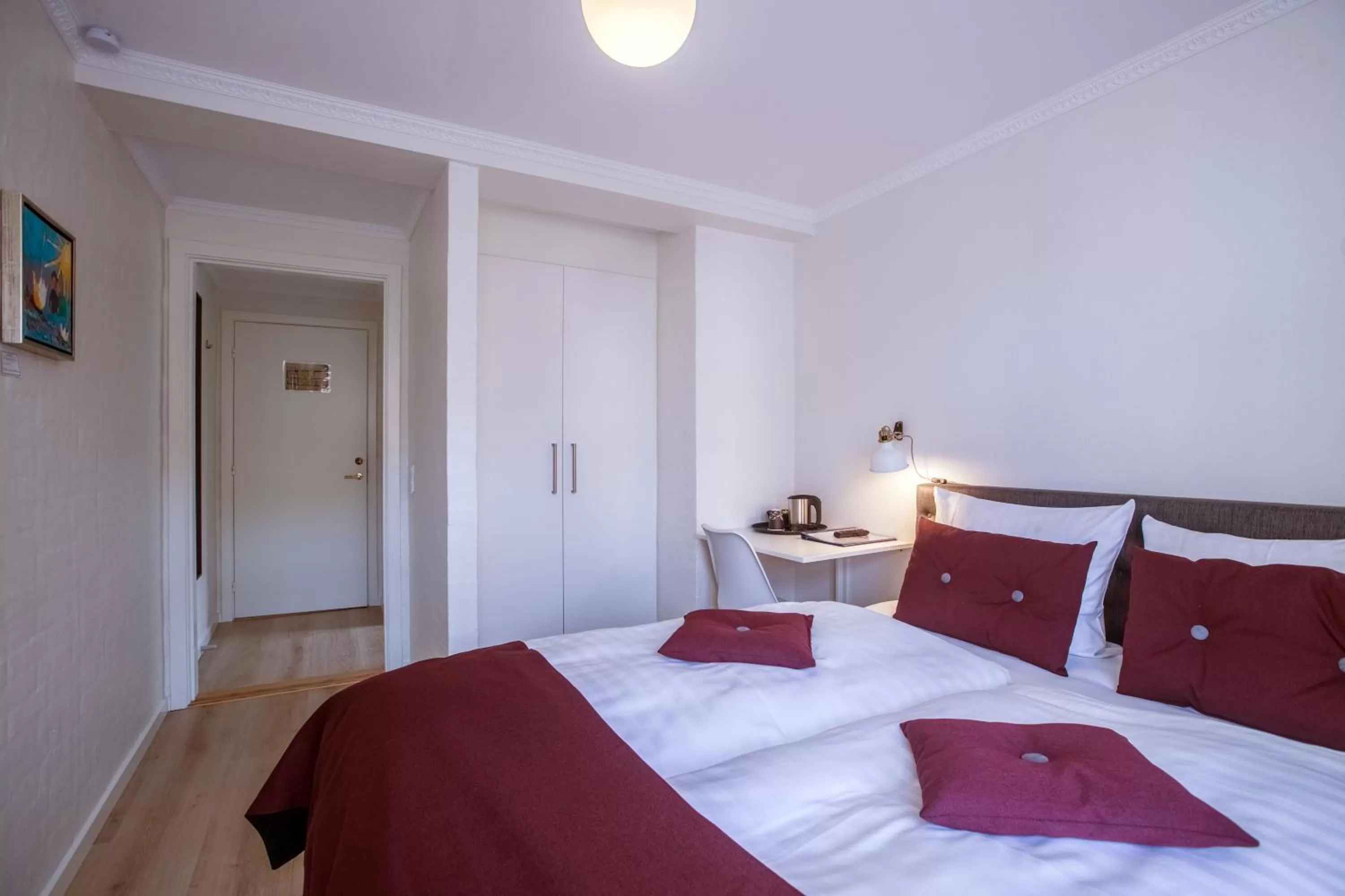 Bed in Hotel Postgaarden i Mariager