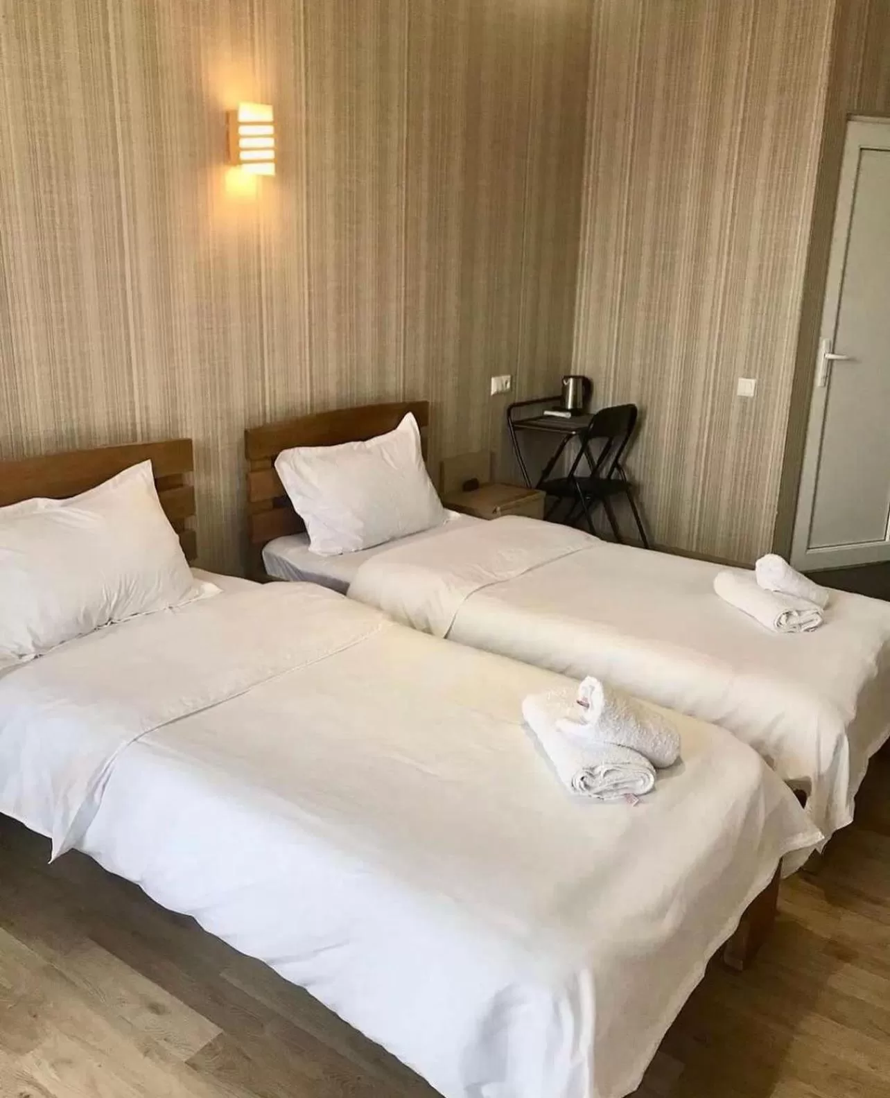 Bed in Hotel Marioni