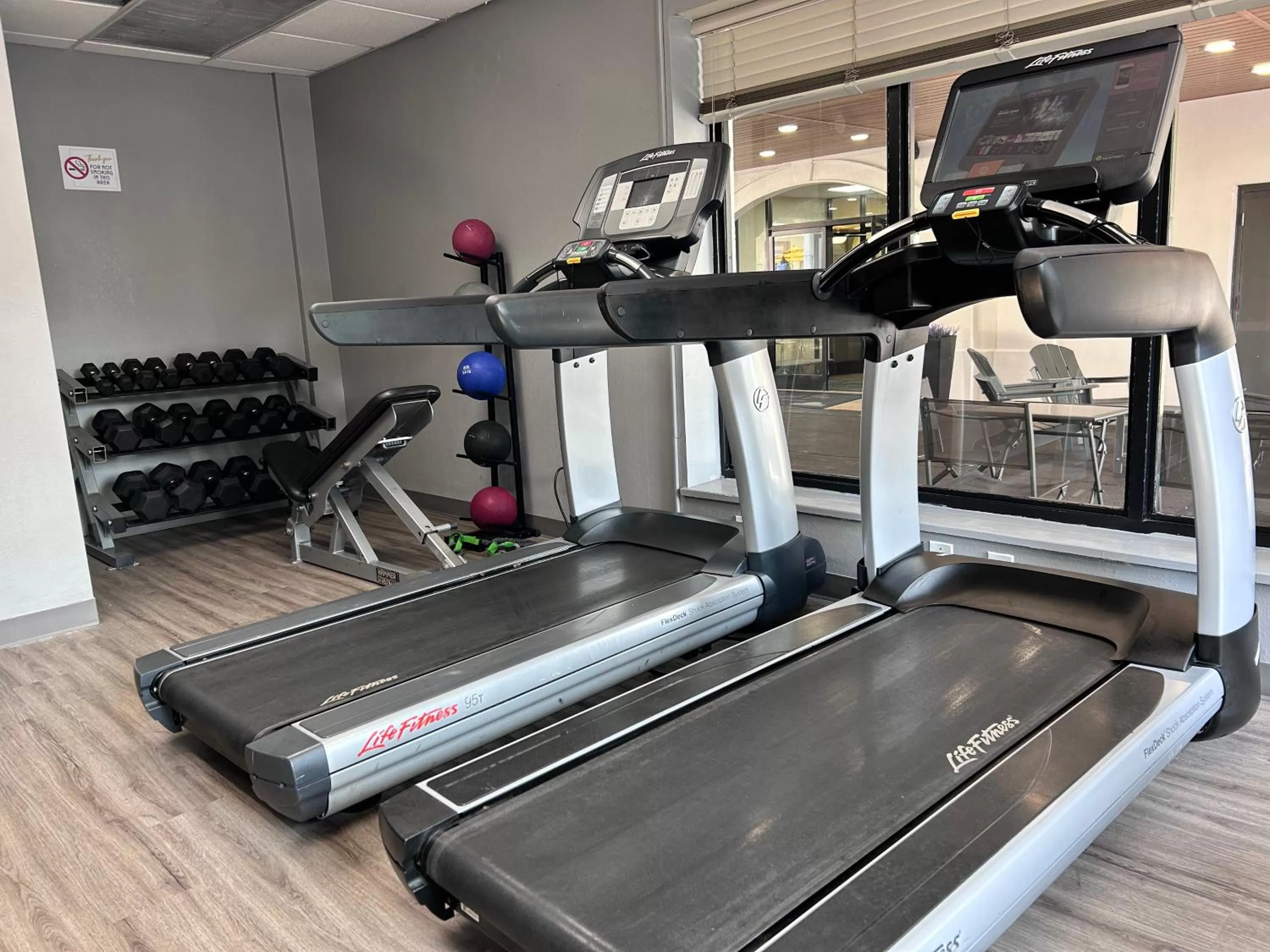 Fitness centre/facilities in Hotel Bo, a Days Inn by Wyndham Chattanooga Downtown