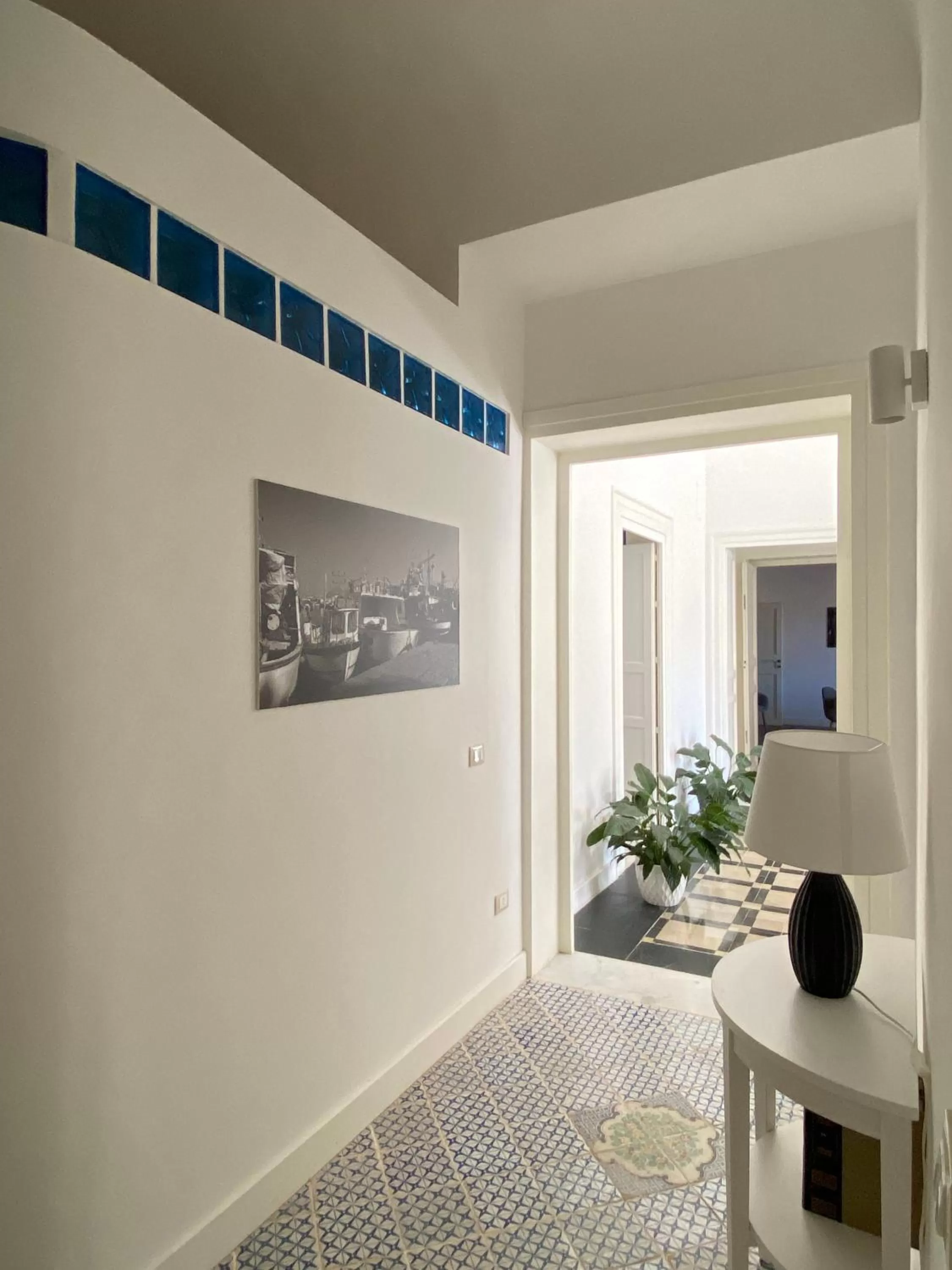 Decorative detail in B&B Palazzo Corselli