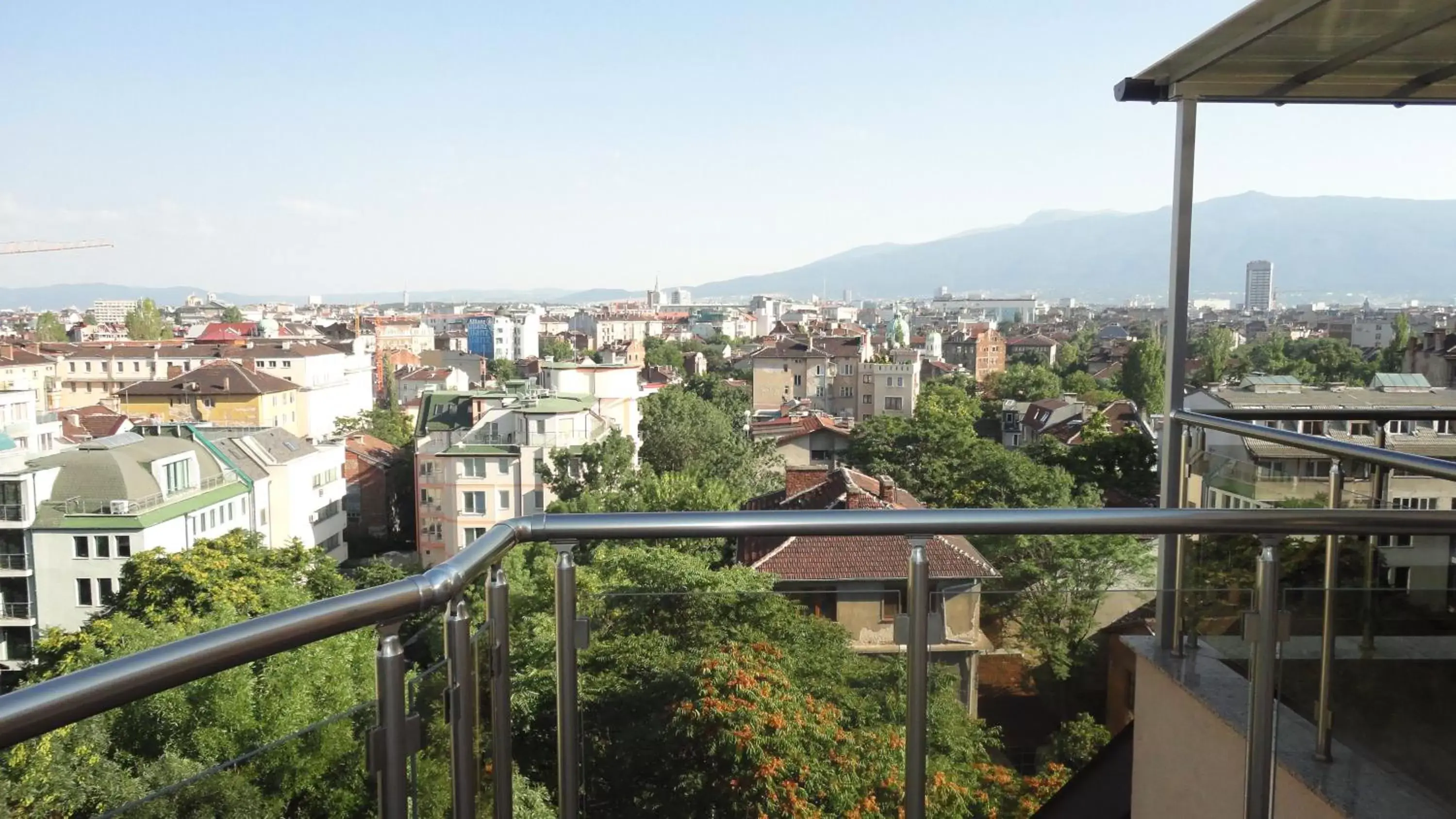 Balcony/Terrace in Favorit Hotel