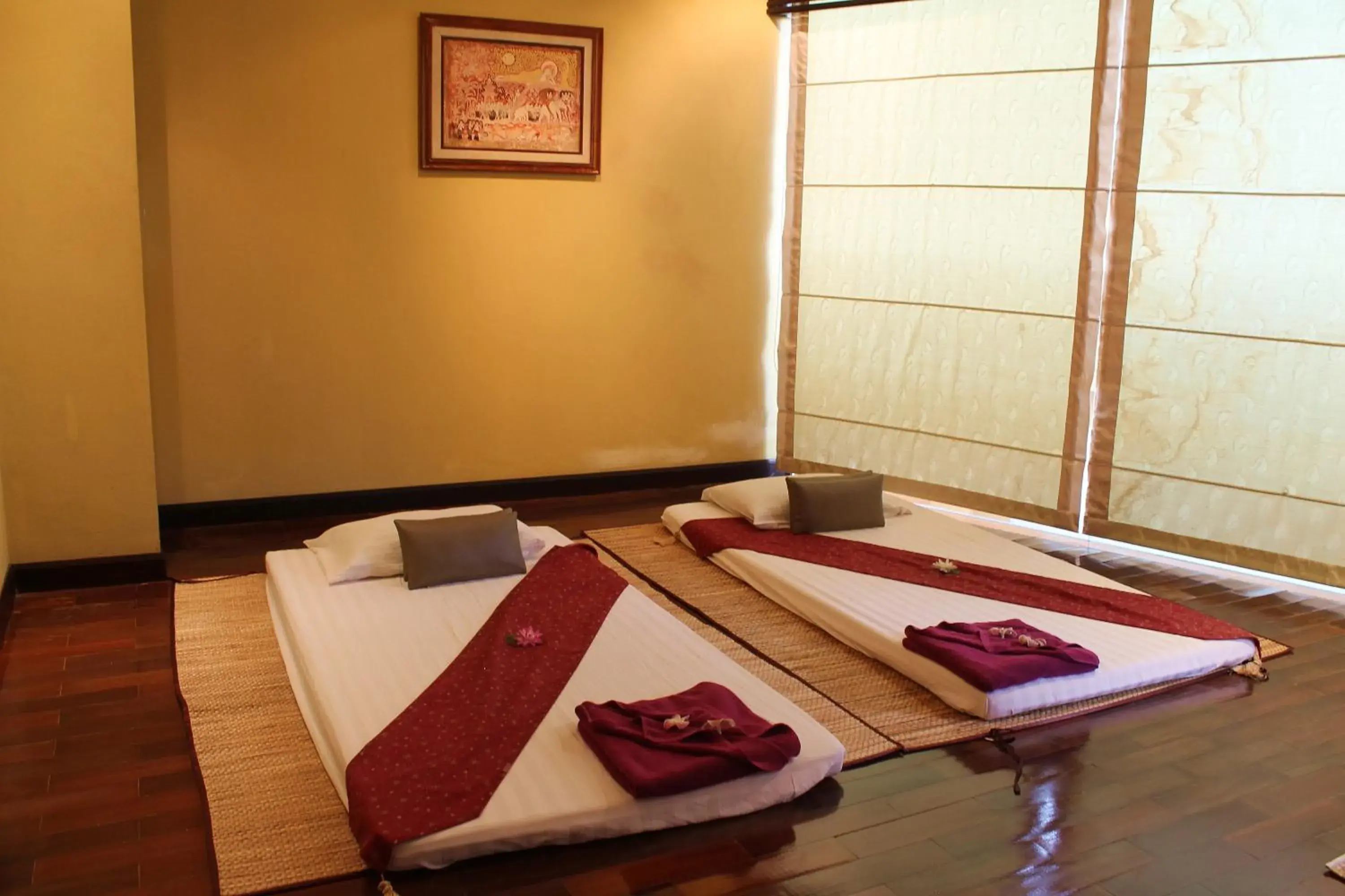 Massage, Bed in Coral Cliff Beach Resort Samui - SHA Plus