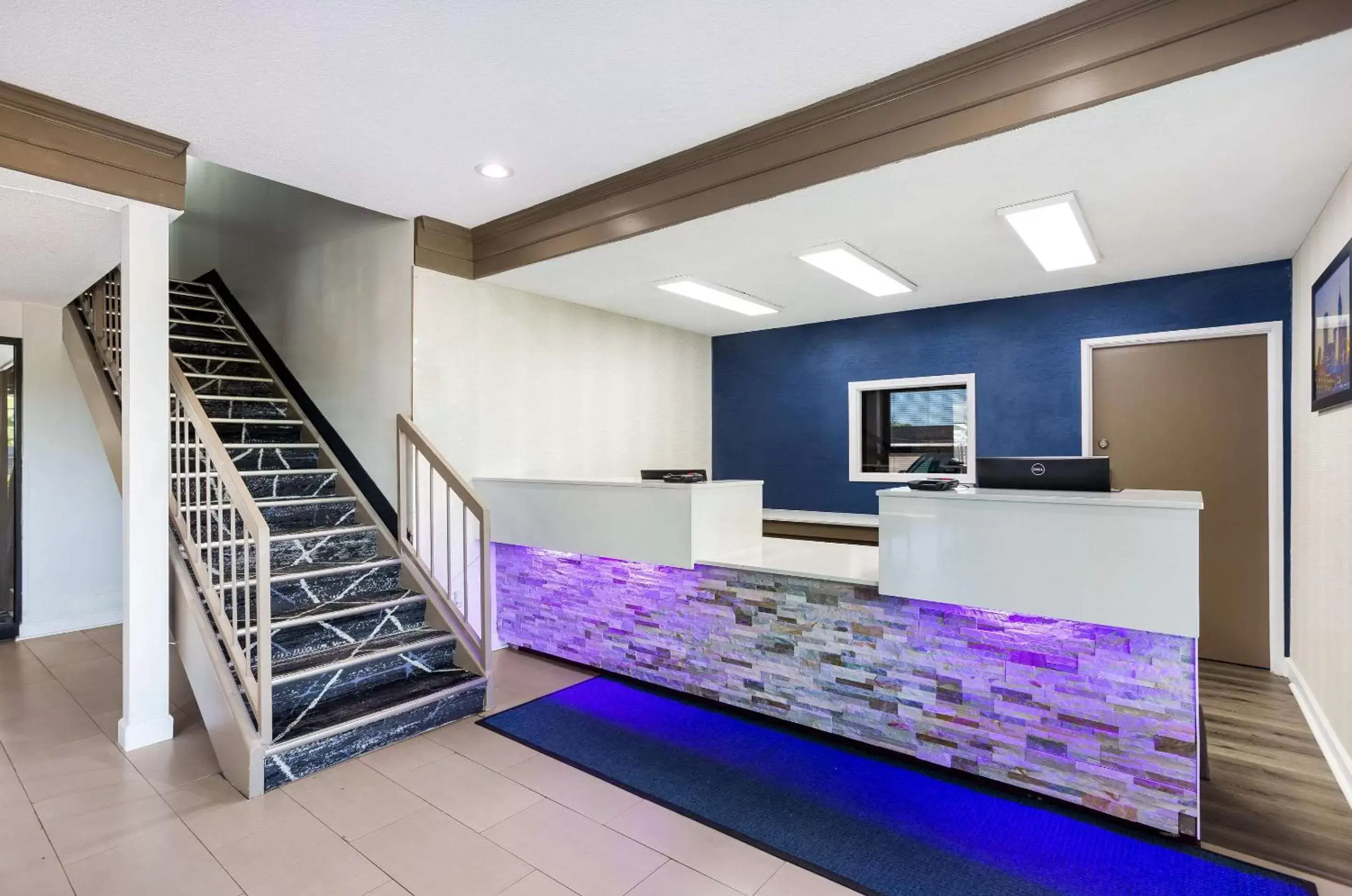 Lobby or reception in Quality Inn South Bend near Notre Dame Lobby or reception in Quality Inn South Bend near Notre Dame