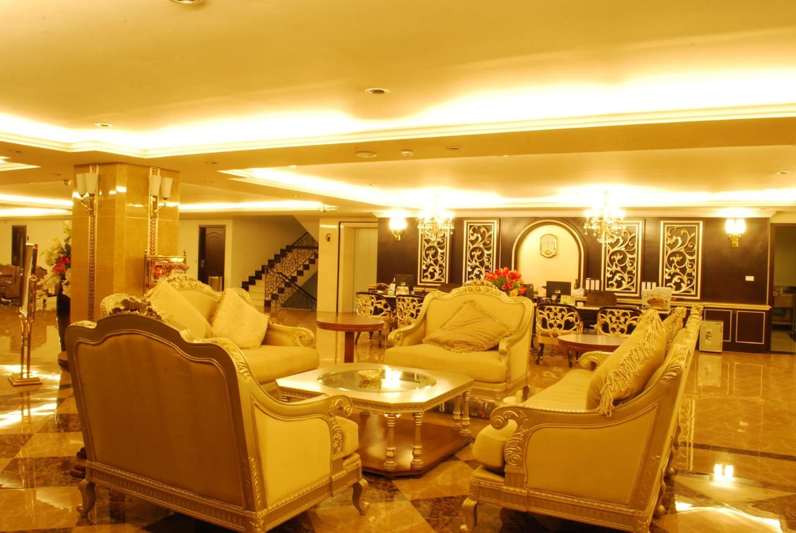 Lobby or reception in LK Royal Wing