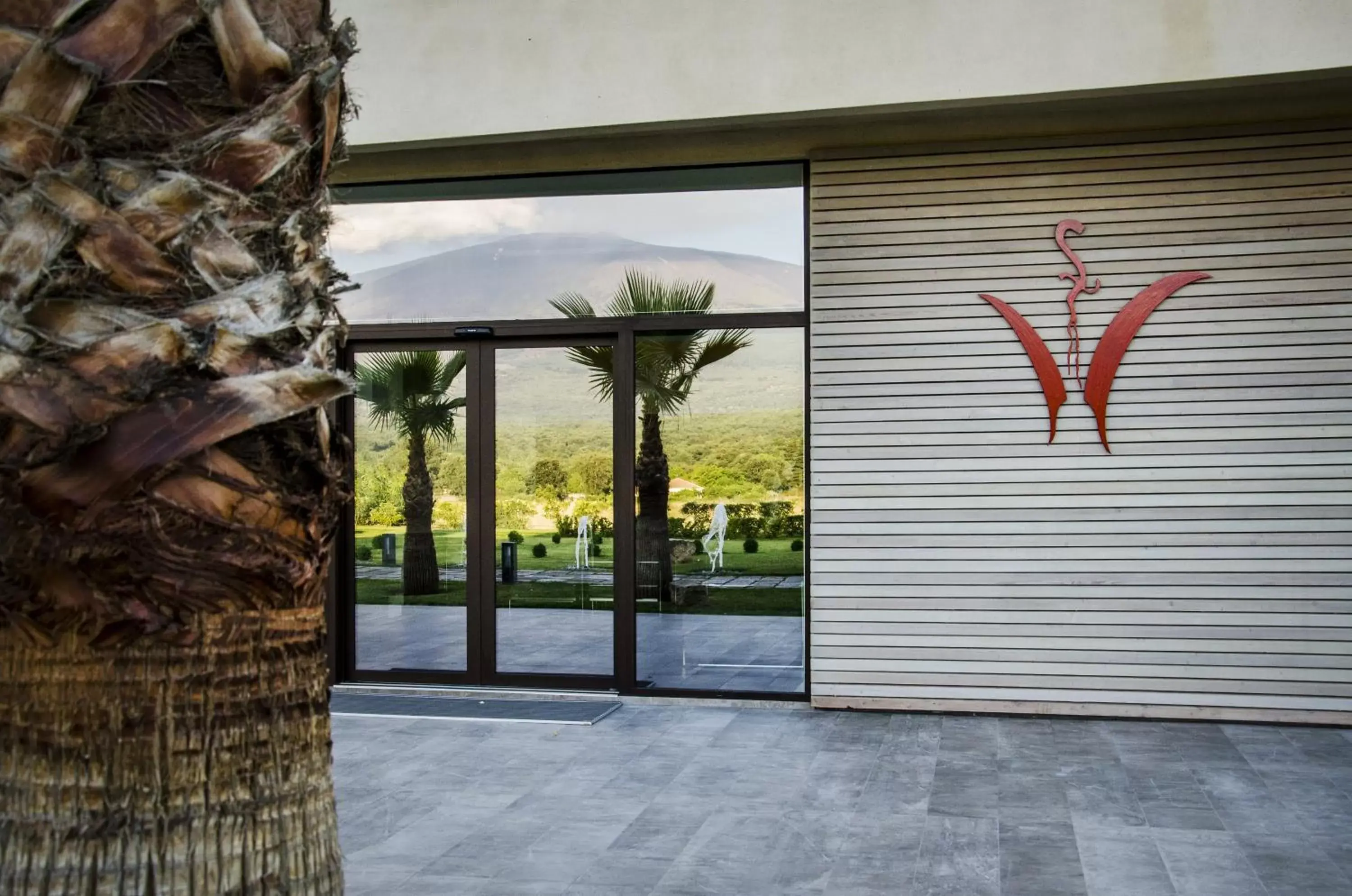 Facade/entrance in La Fucina di Vulcano