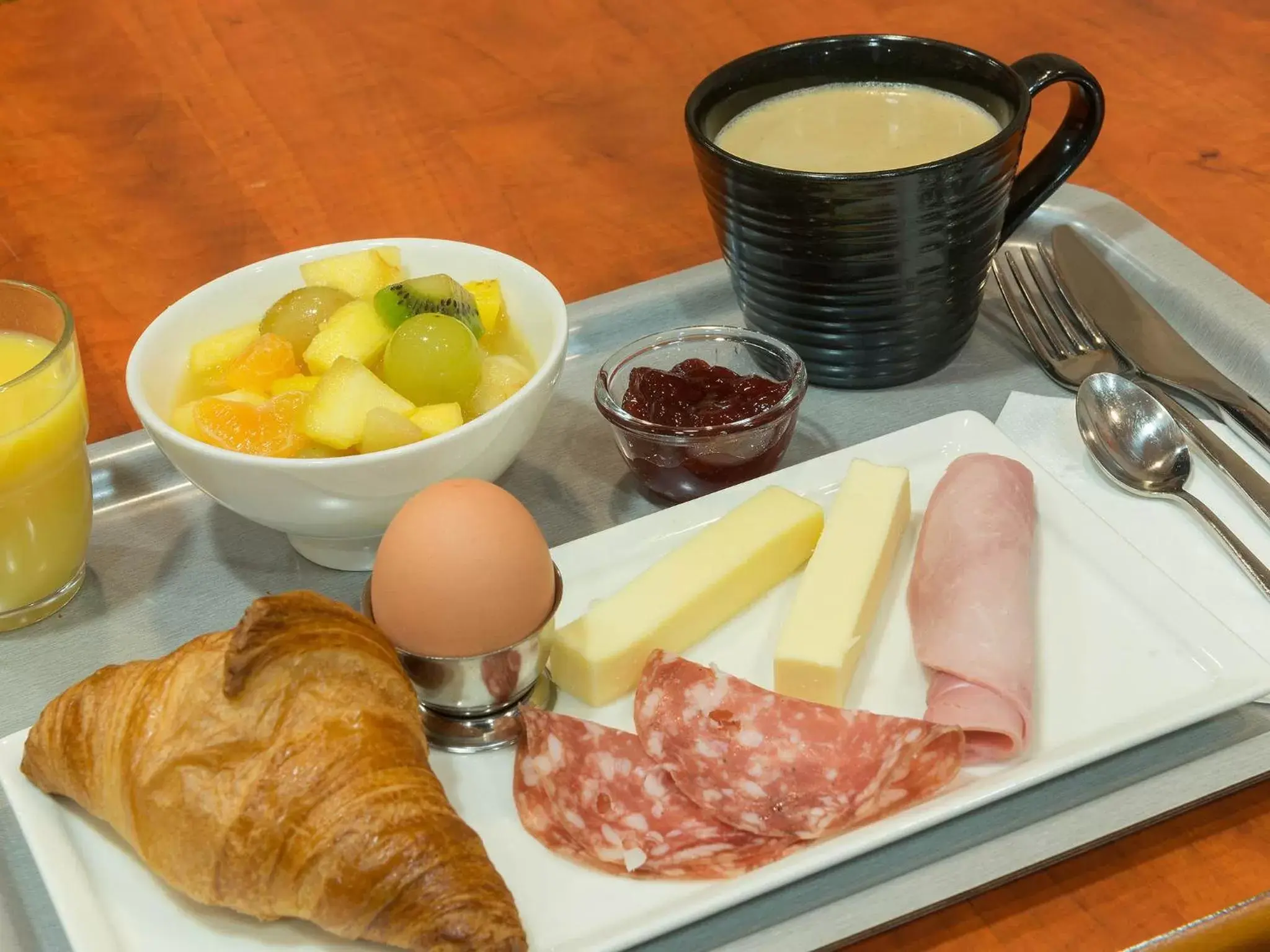 Continental breakfast, Breakfast in ibis Clichy Centre Mairie