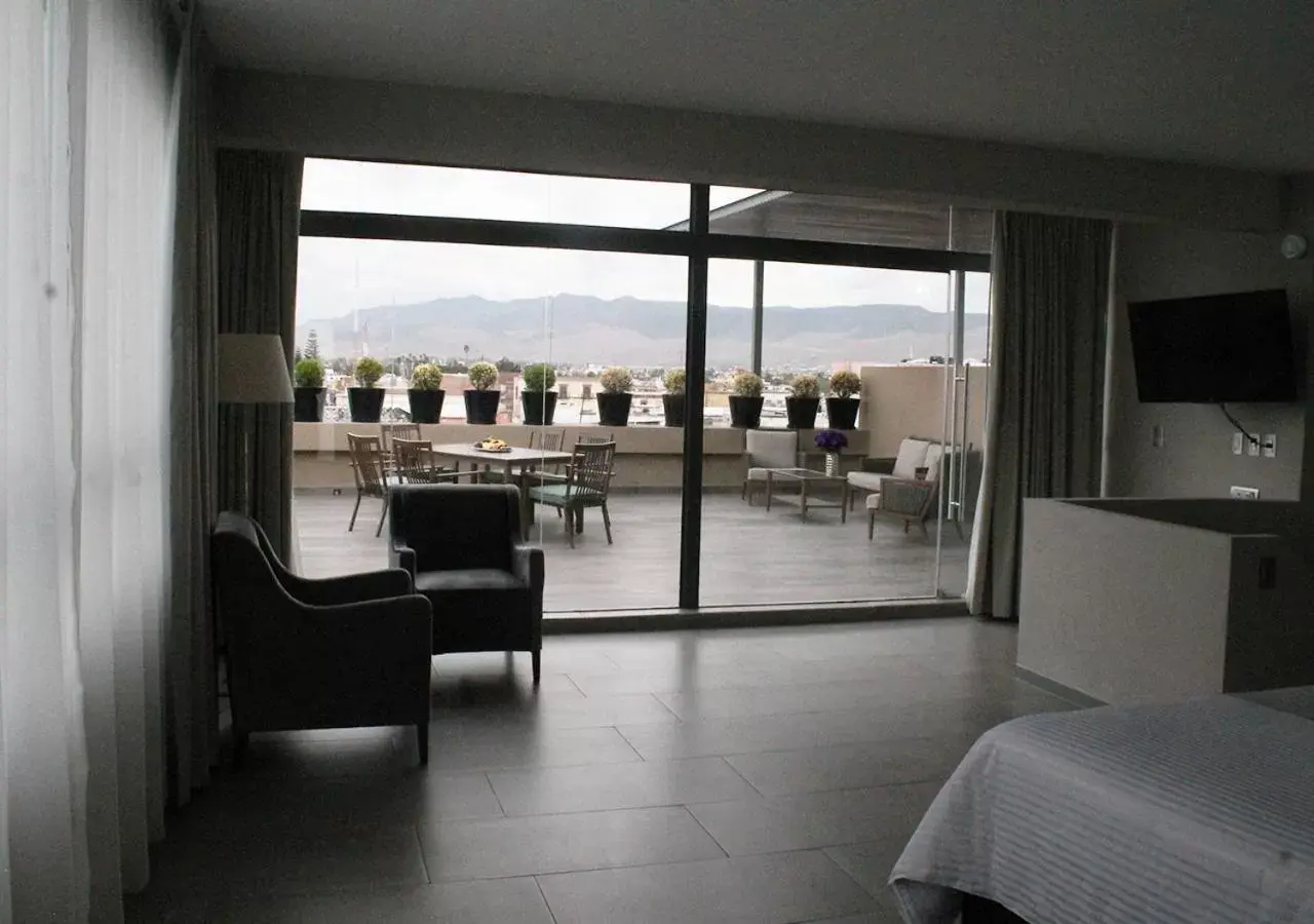 Balcony/Terrace in Gran Hotel Concordia San Luis Potosi