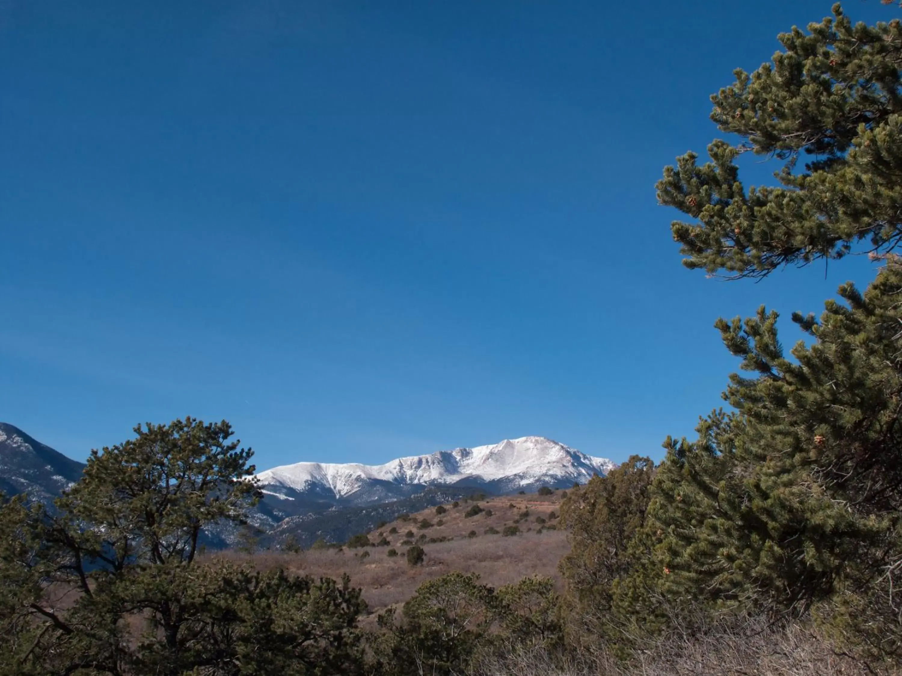 Nearby landmark, Winter in Holiday Inn Express & Suites Colorado Springs Central, an IHG Hotel