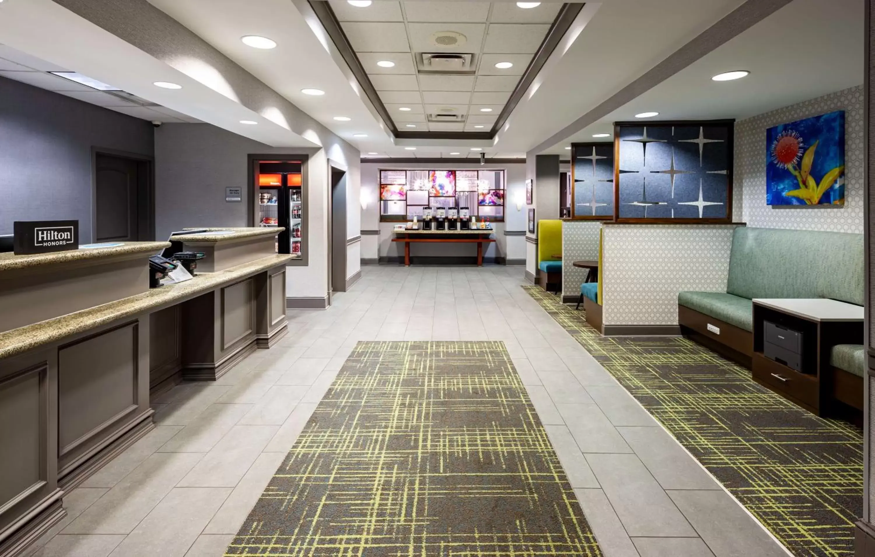 Lobby or reception in Hampton Inn & Suites Mobile I-65@ Airport Boulevard