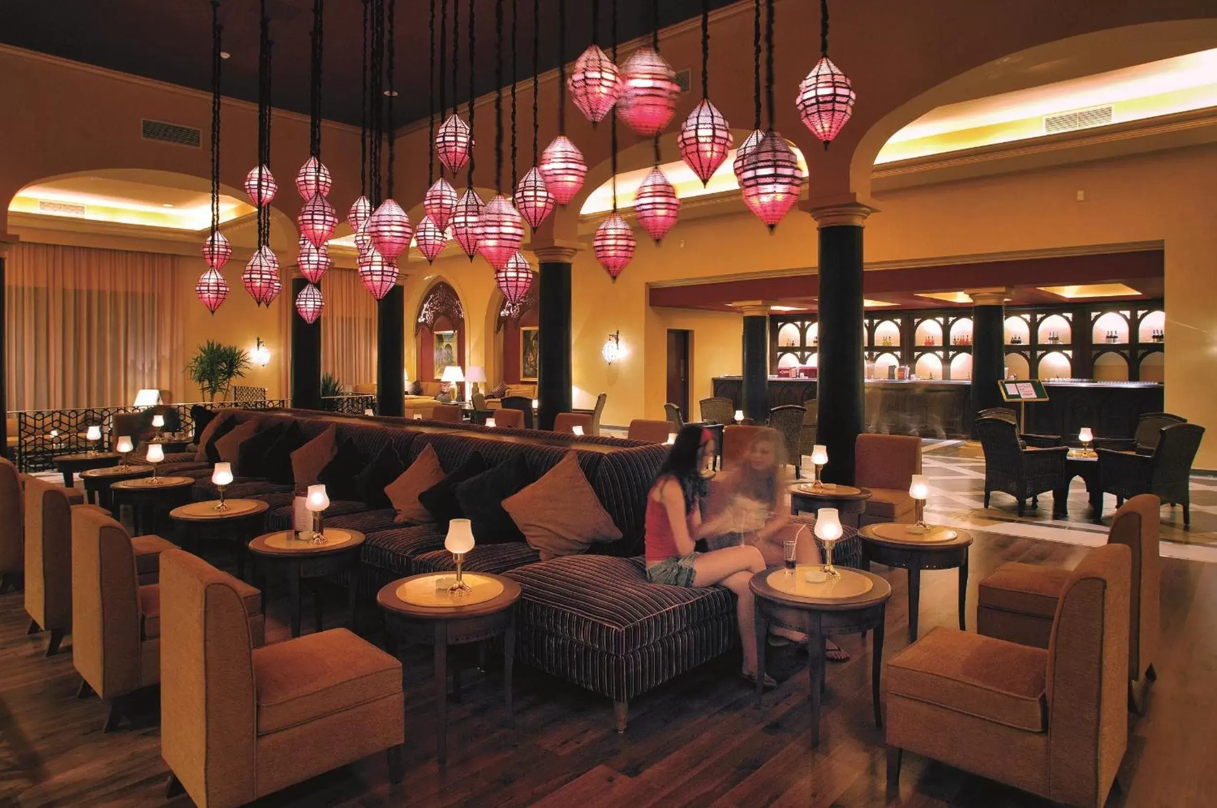 Lounge or bar, Restaurant/Places to Eat in Jaz Mirabel Resort