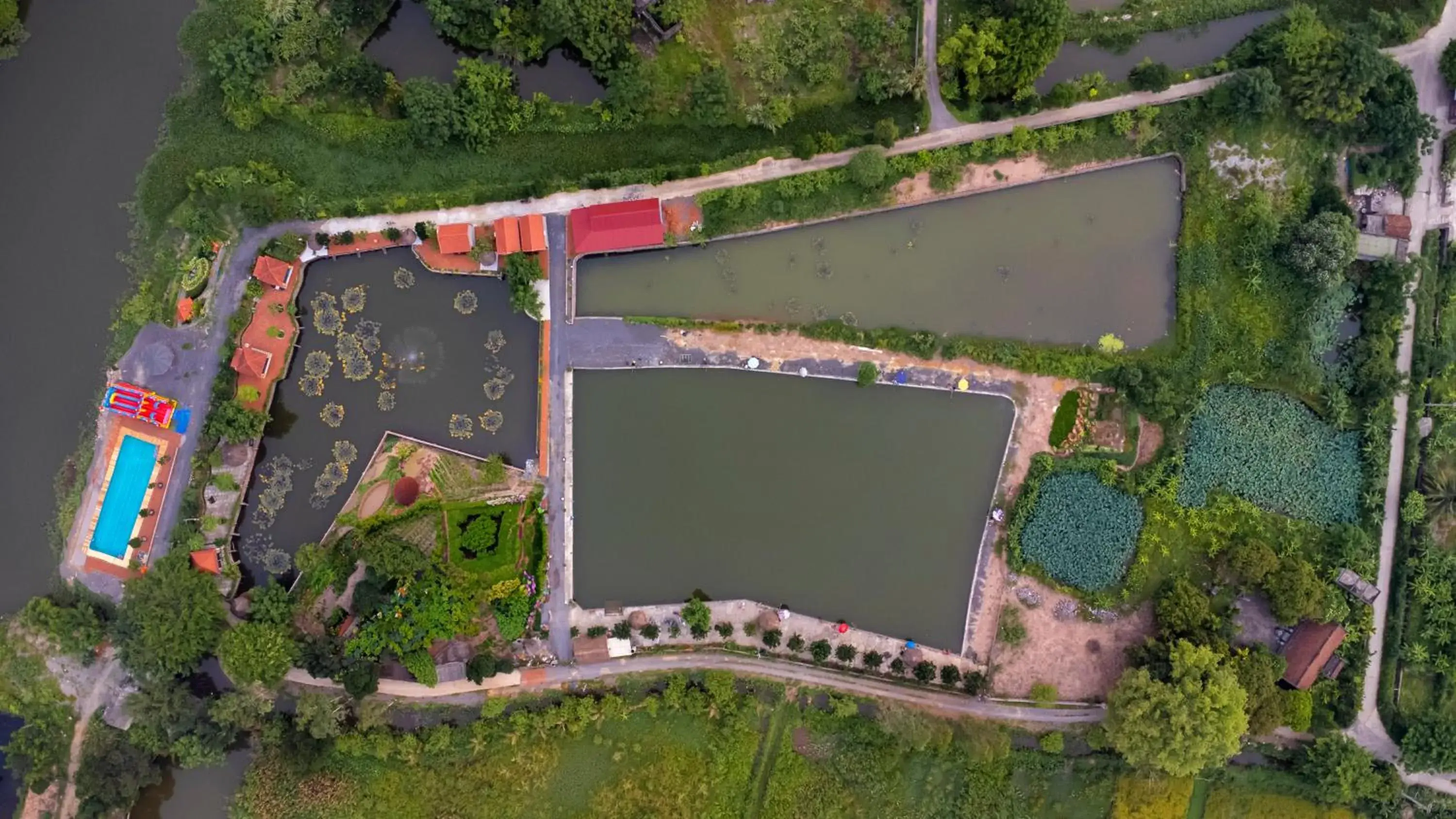 Day, Bird's-eye View in Tam Coc Cat Luong Homestay