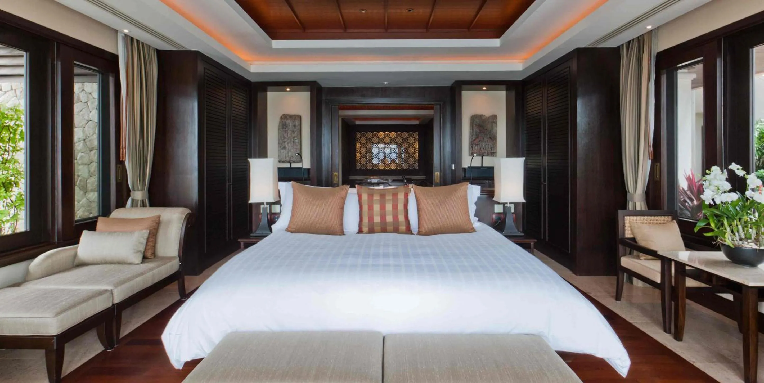 Bedroom, Bed in Trisara Villas & Residences Phuket