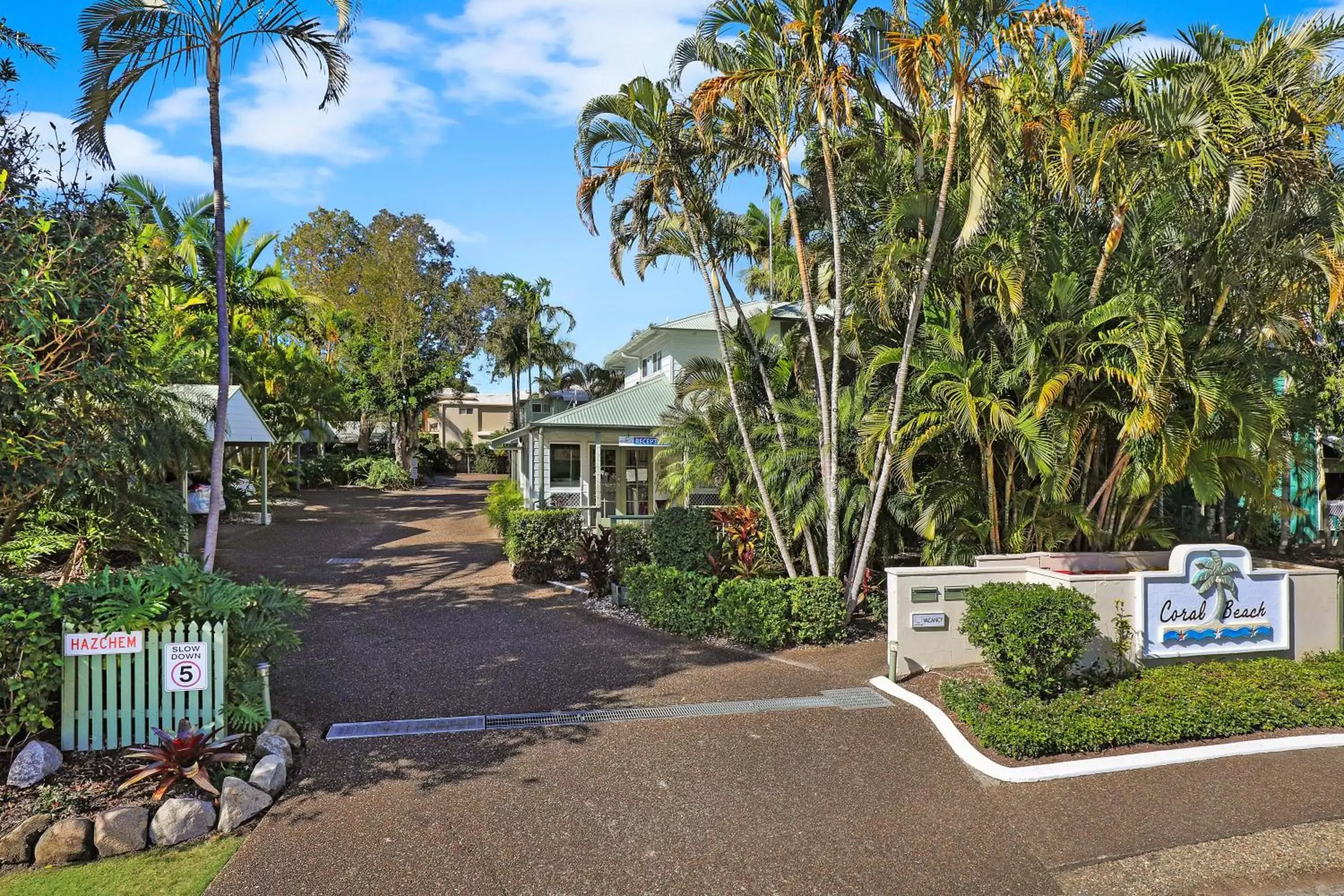 Property logo or sign, Property Building in Coral Beach Noosa Resort