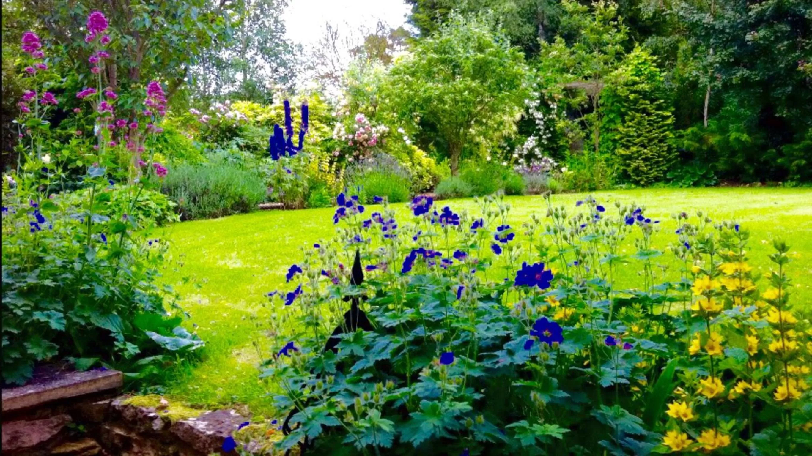 Garden in The Stanwick Hotel