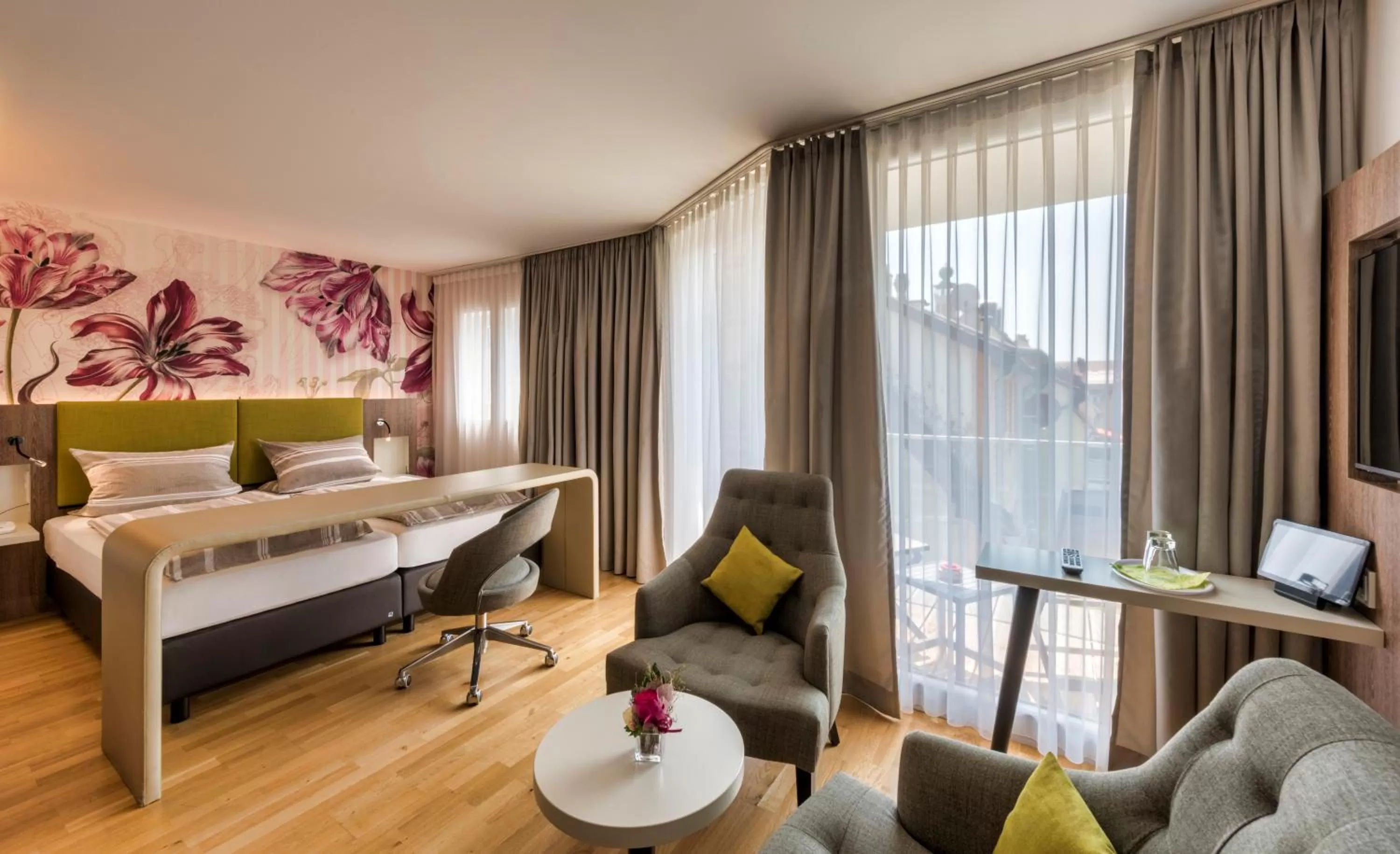 Photo of the whole room, Bed in Hotel Adler