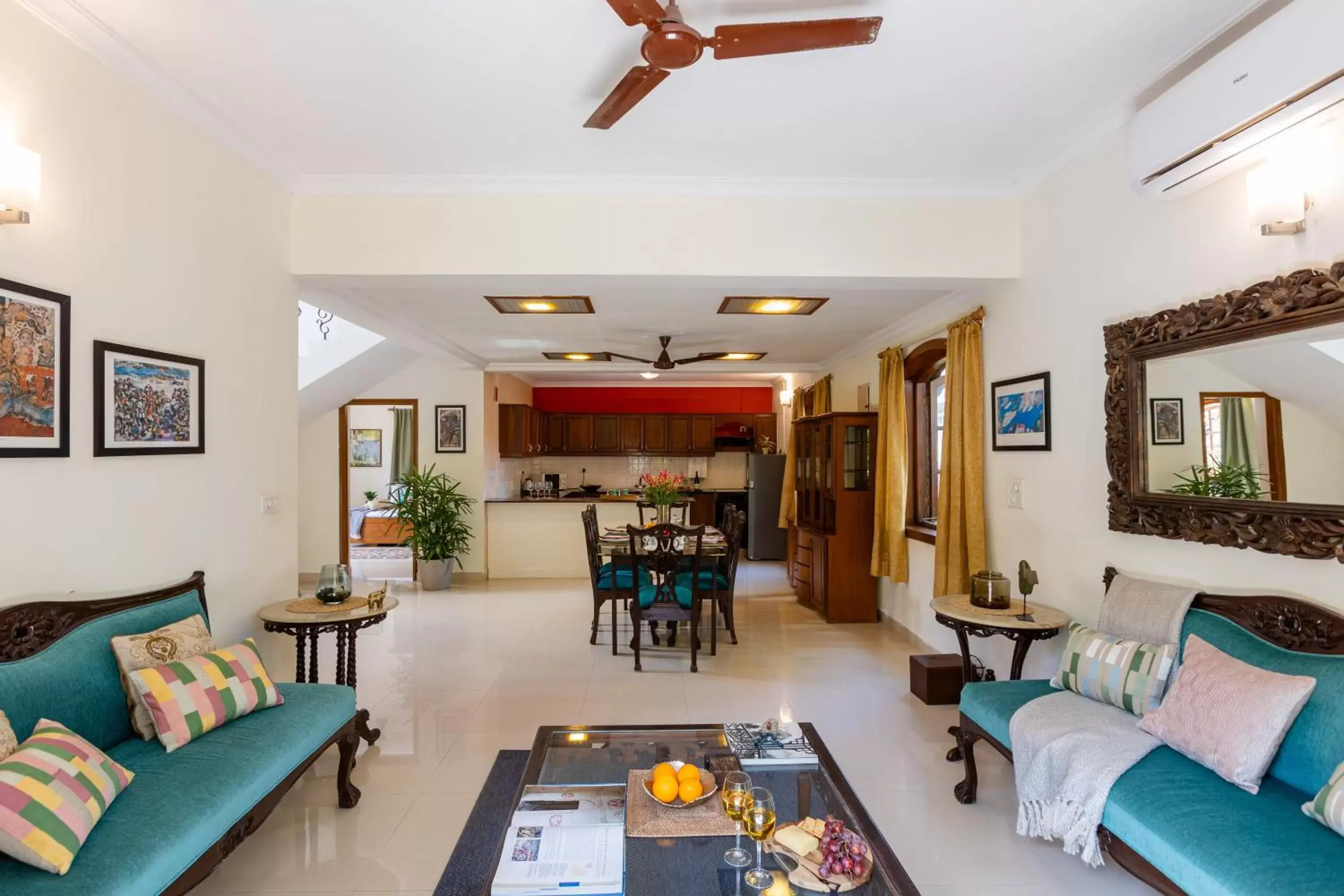 Living room, Seating Area in Aguada Anchorage - The Villa Resort