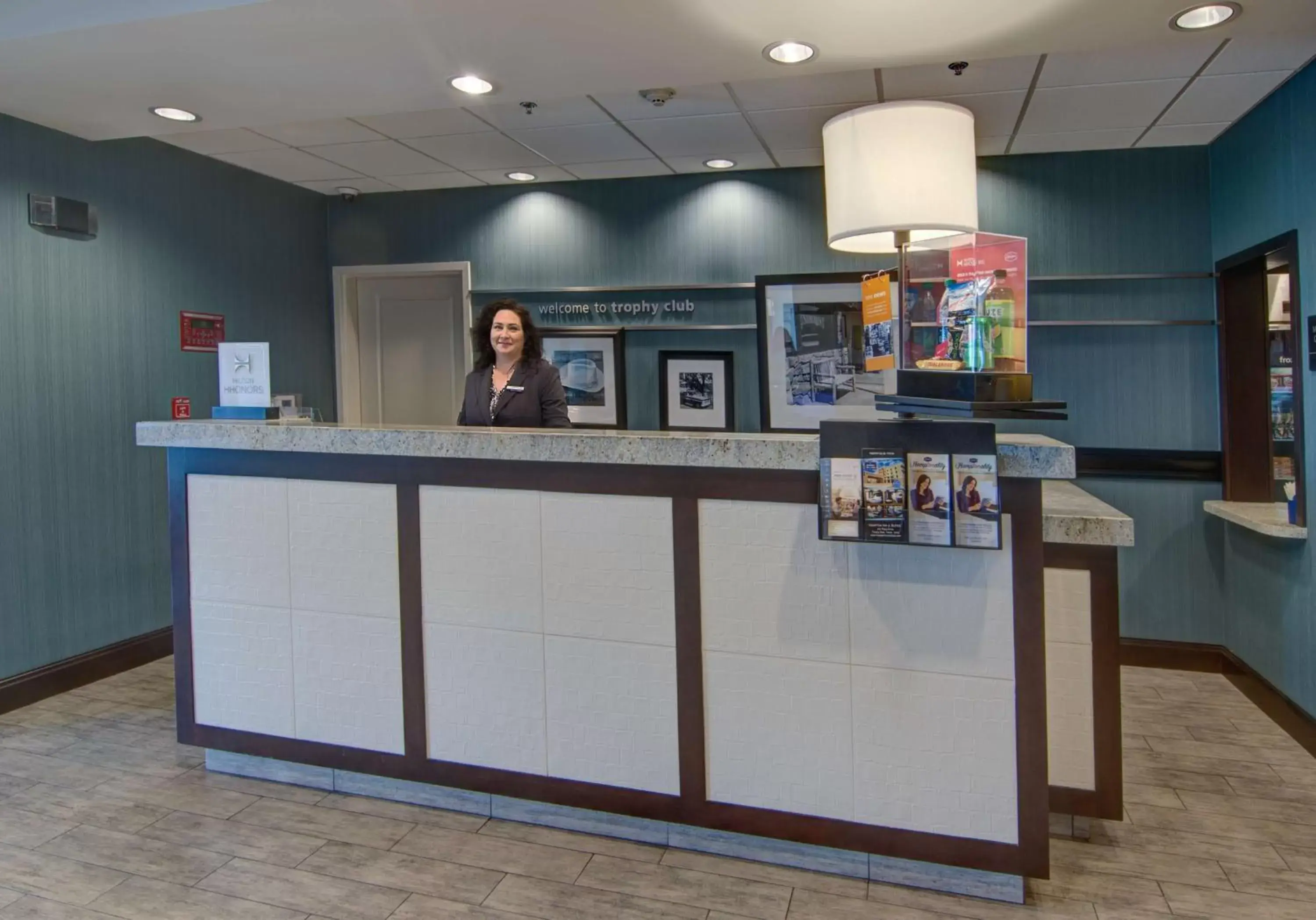 Lobby or reception in Hampton Inn and Suites Trophy Club - Fort Worth North
