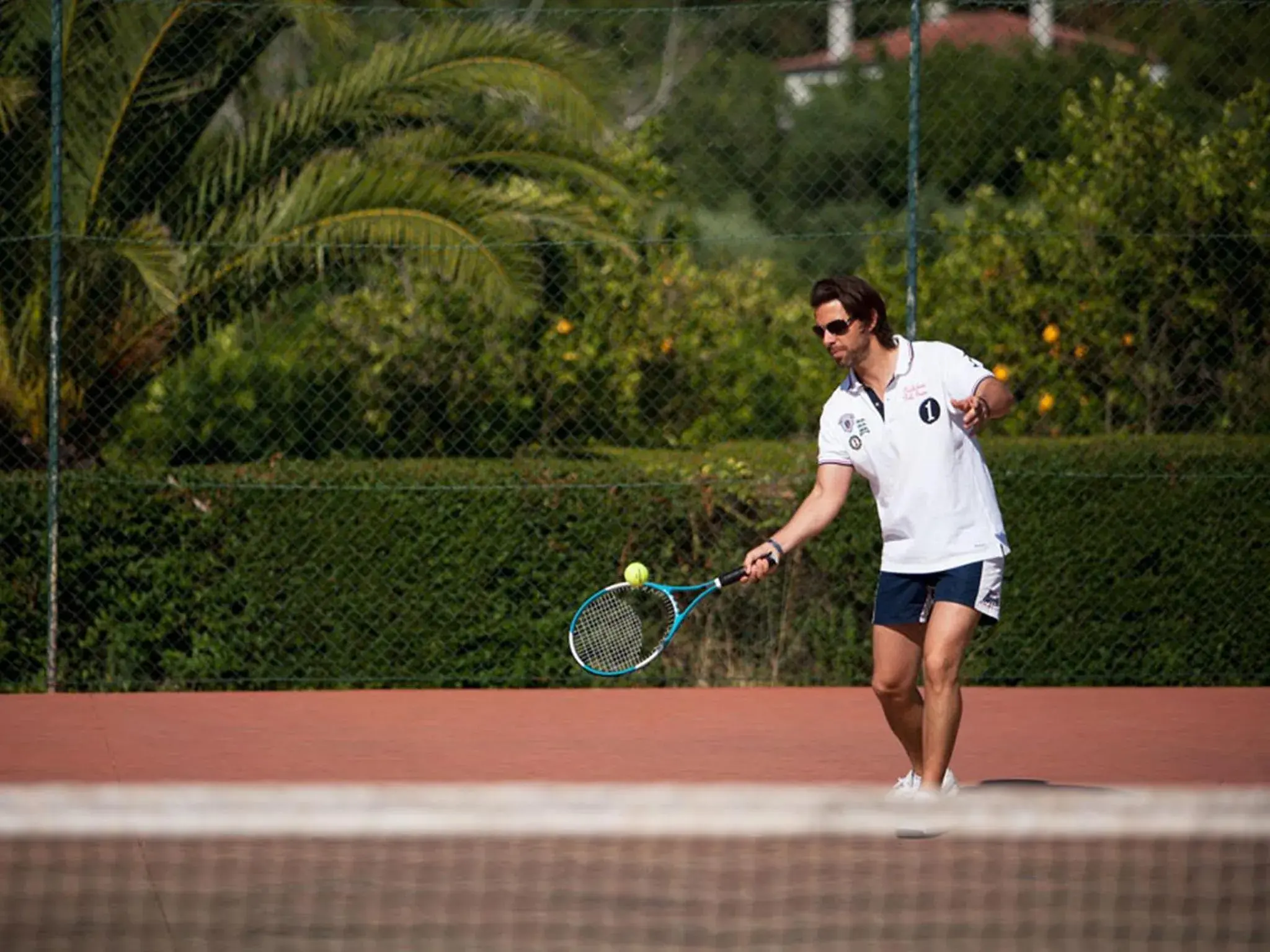 Tennis court in Hotel Club d'Azeitao