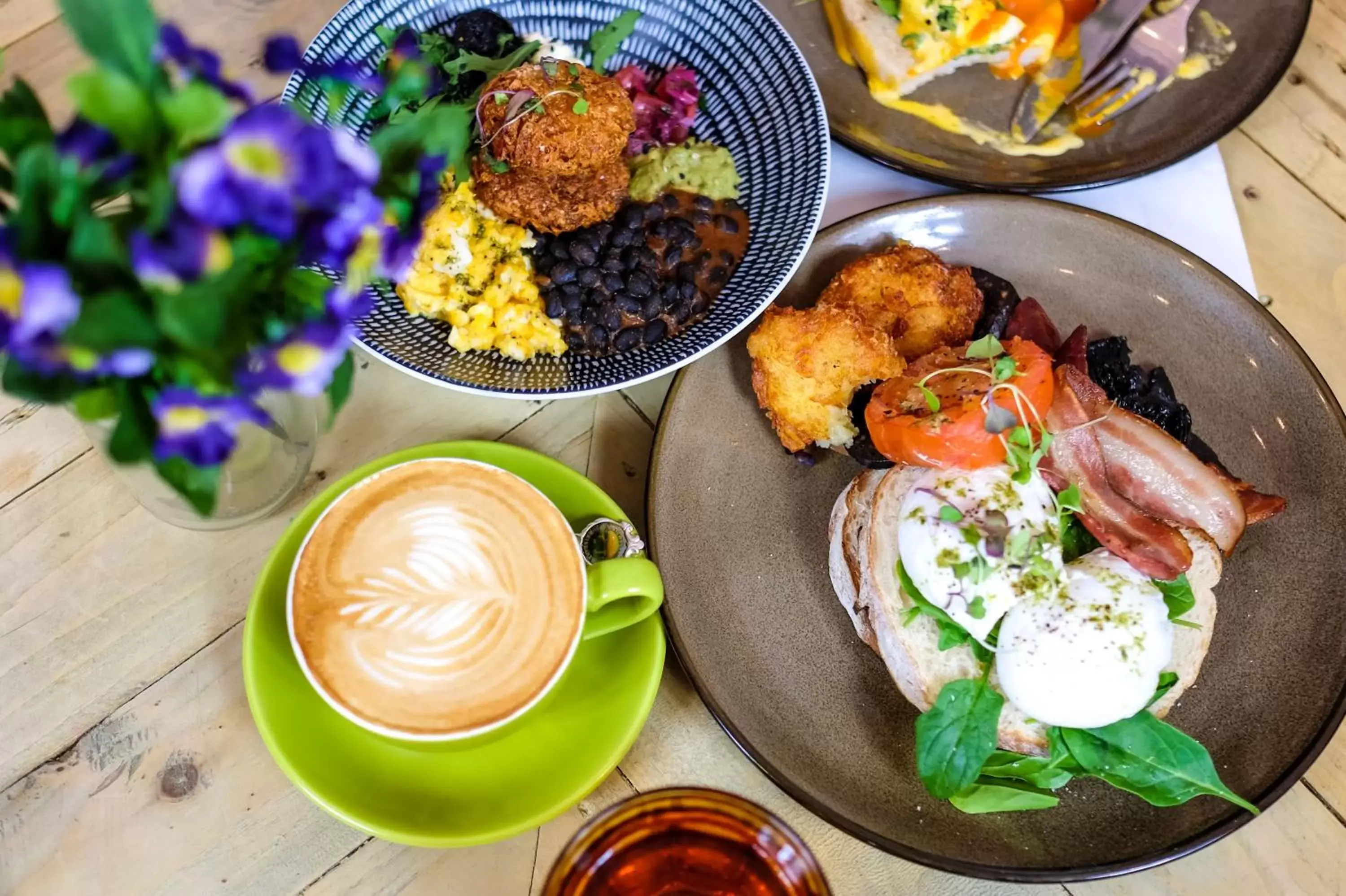 Food close-up in Trinity Hotel