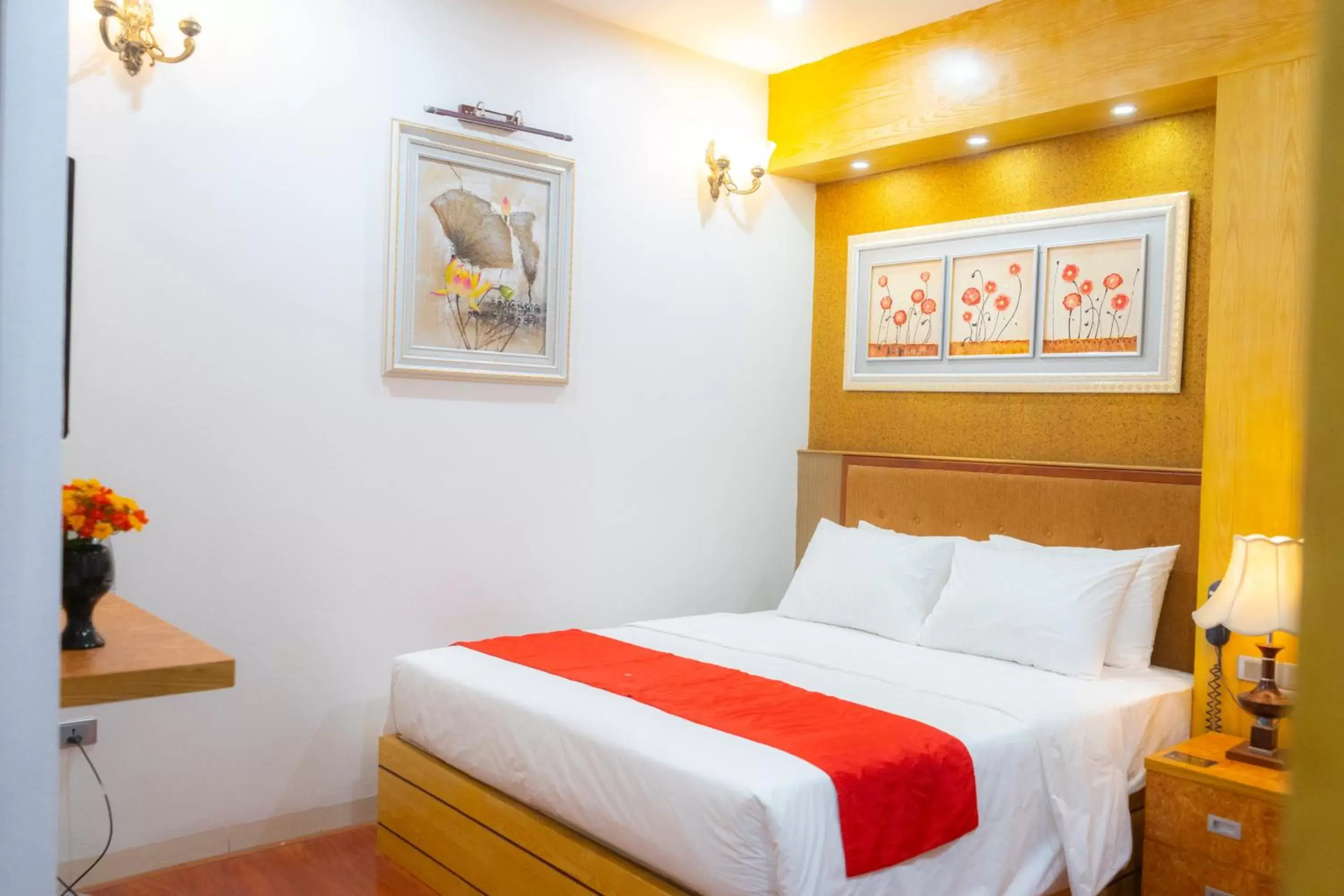 Bed in Moon Hotel Cau Giay Bed in Moon Hotel Cau Giay