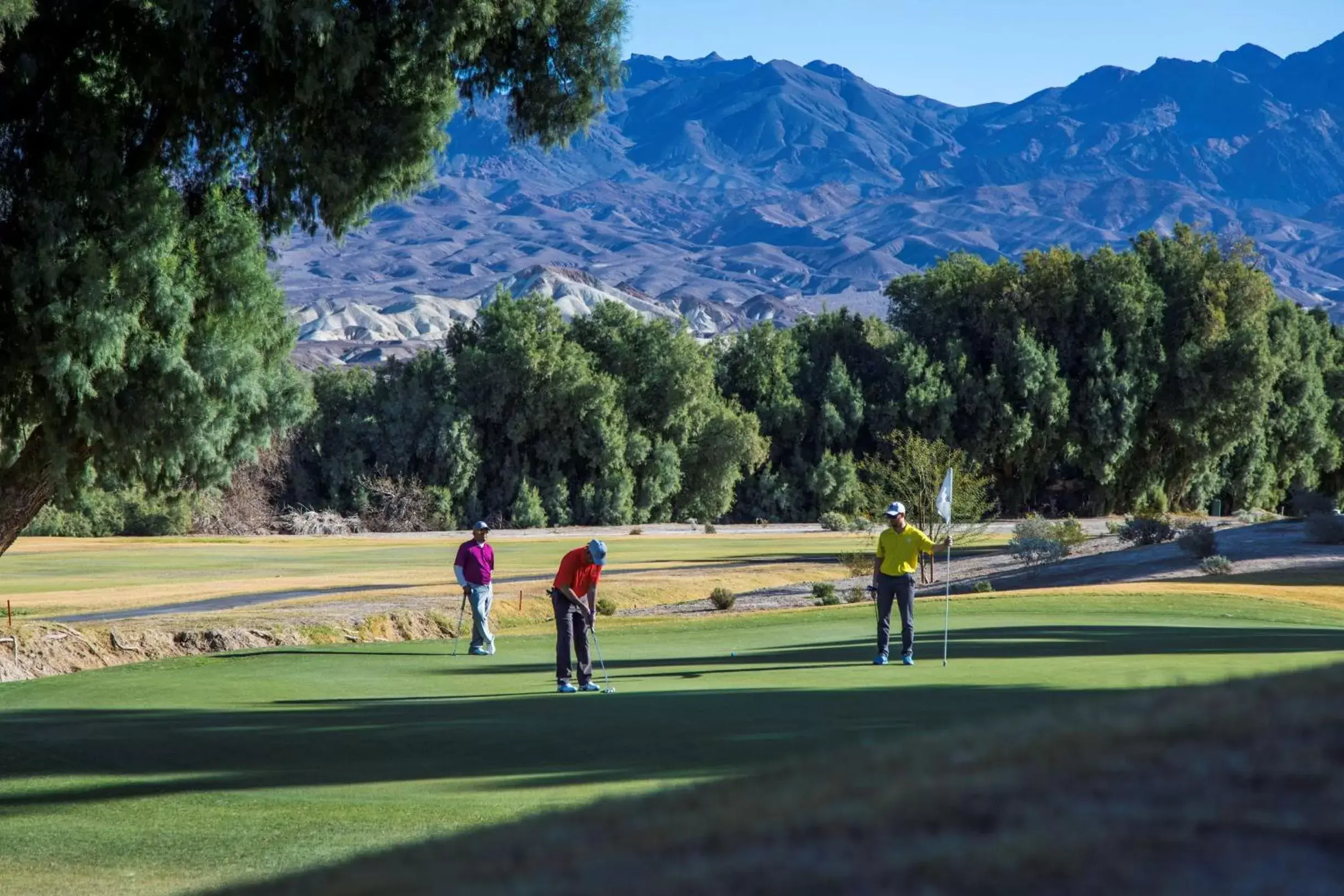 Golfcourse, Golf in The Inn at Death Valley