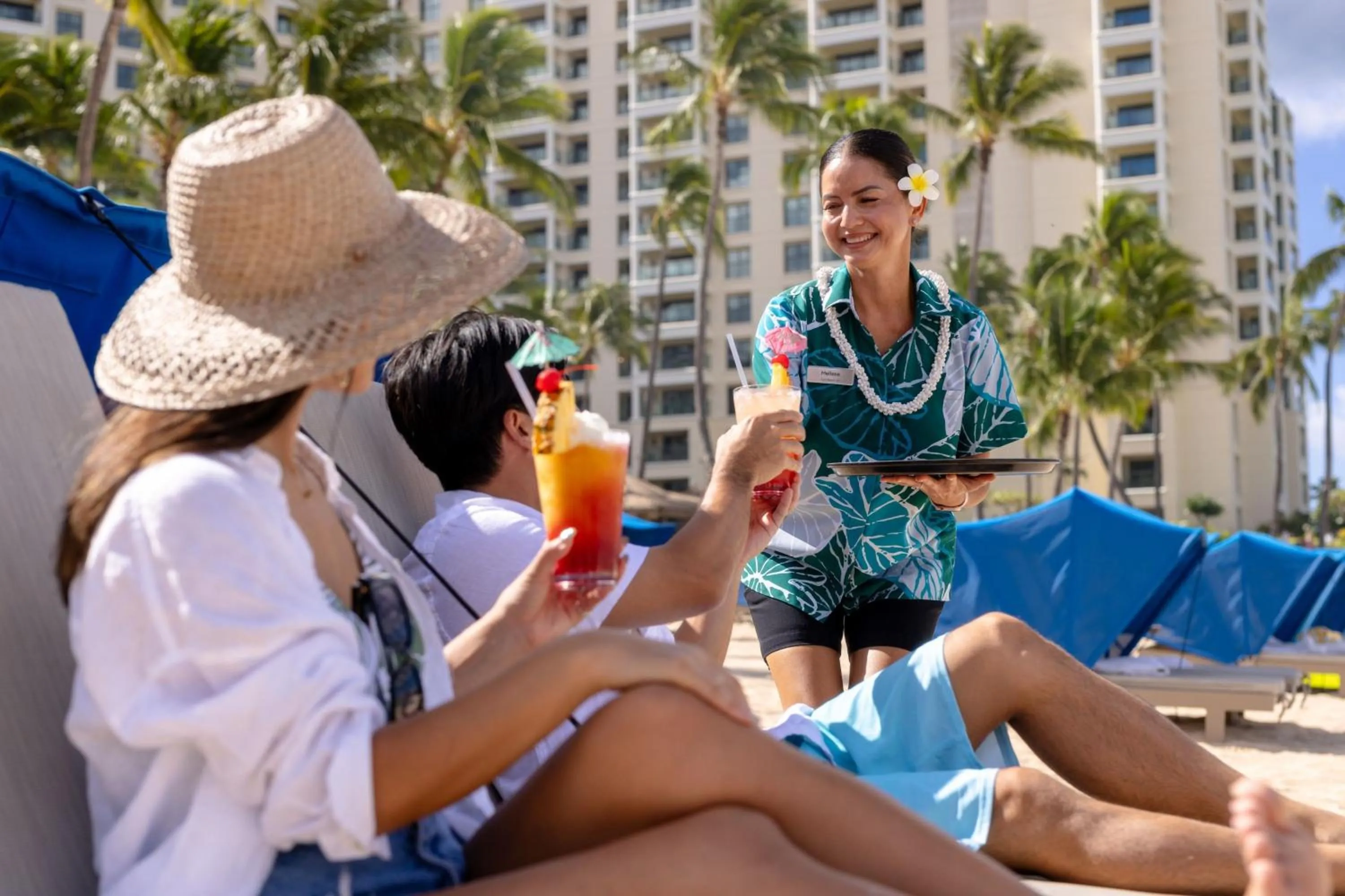 Swimming pool in Marriott's Ko Olina Beach Club