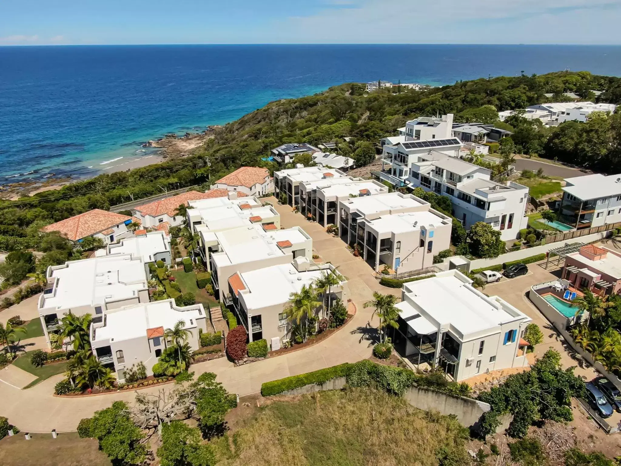 Property building, Bird's-eye View in The Point Coolum