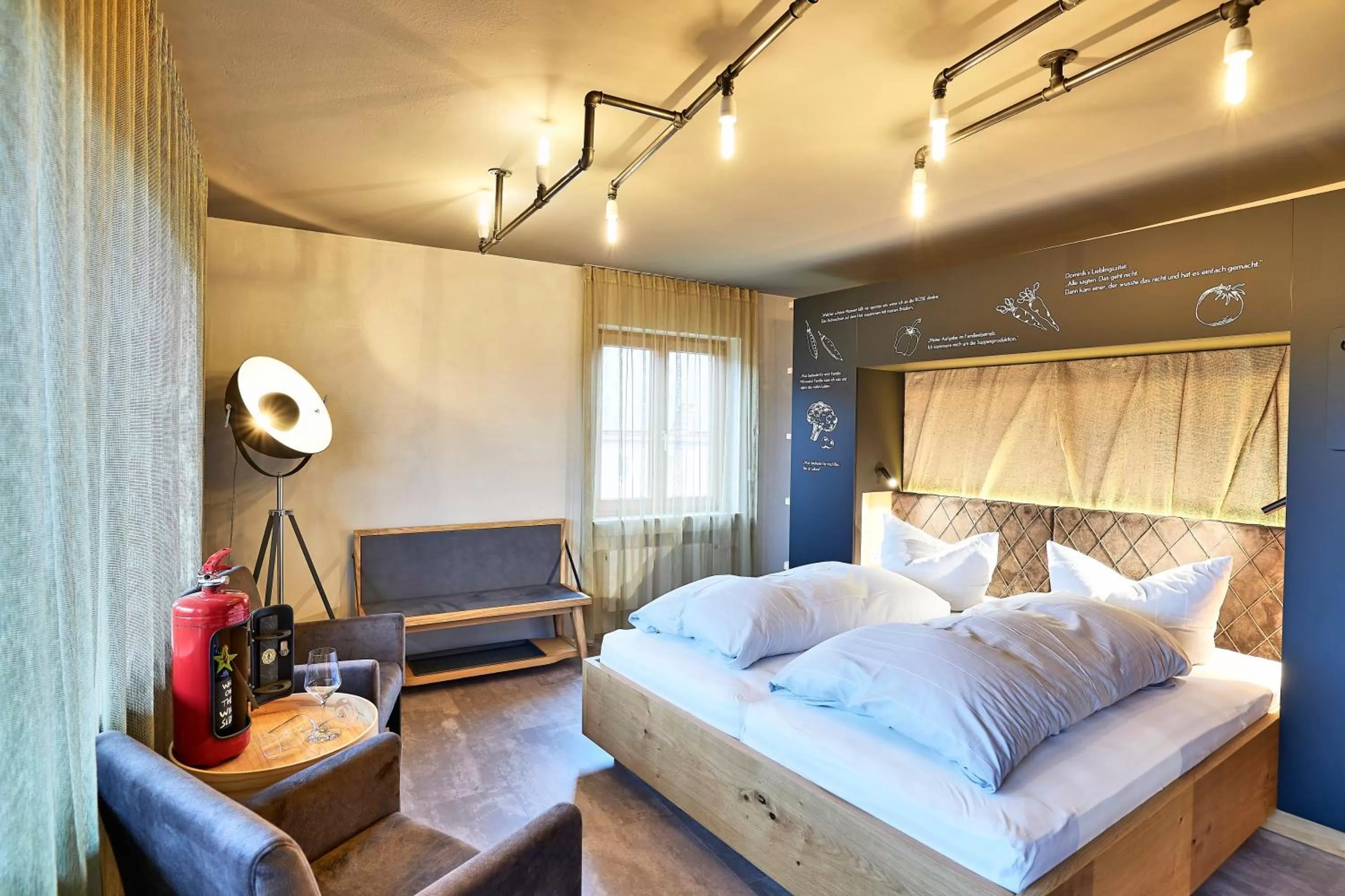 Photo of the whole room, Bed in Biohotel-Restaurant Rose