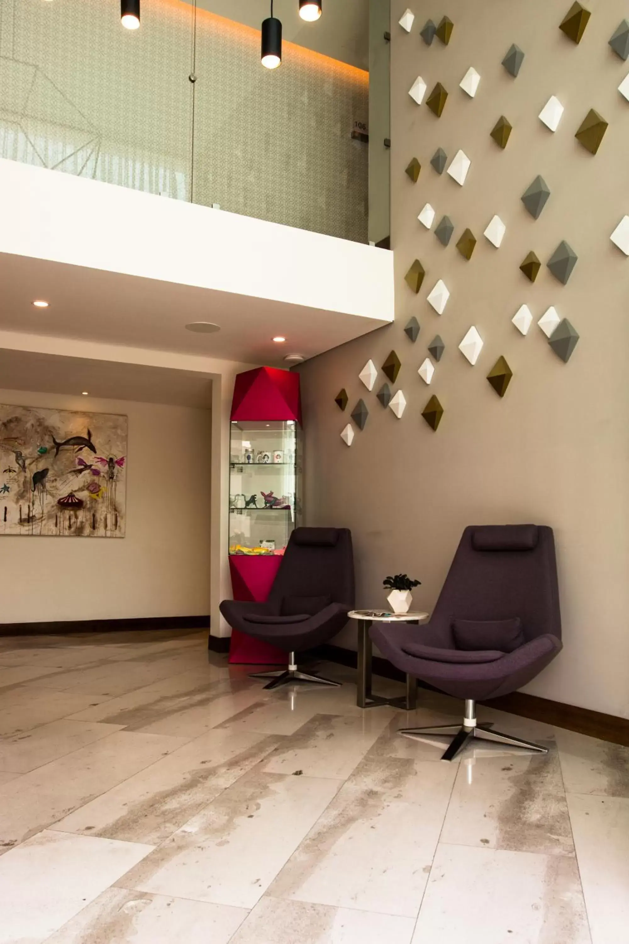 Lobby or reception in FCH Hotel Providencia