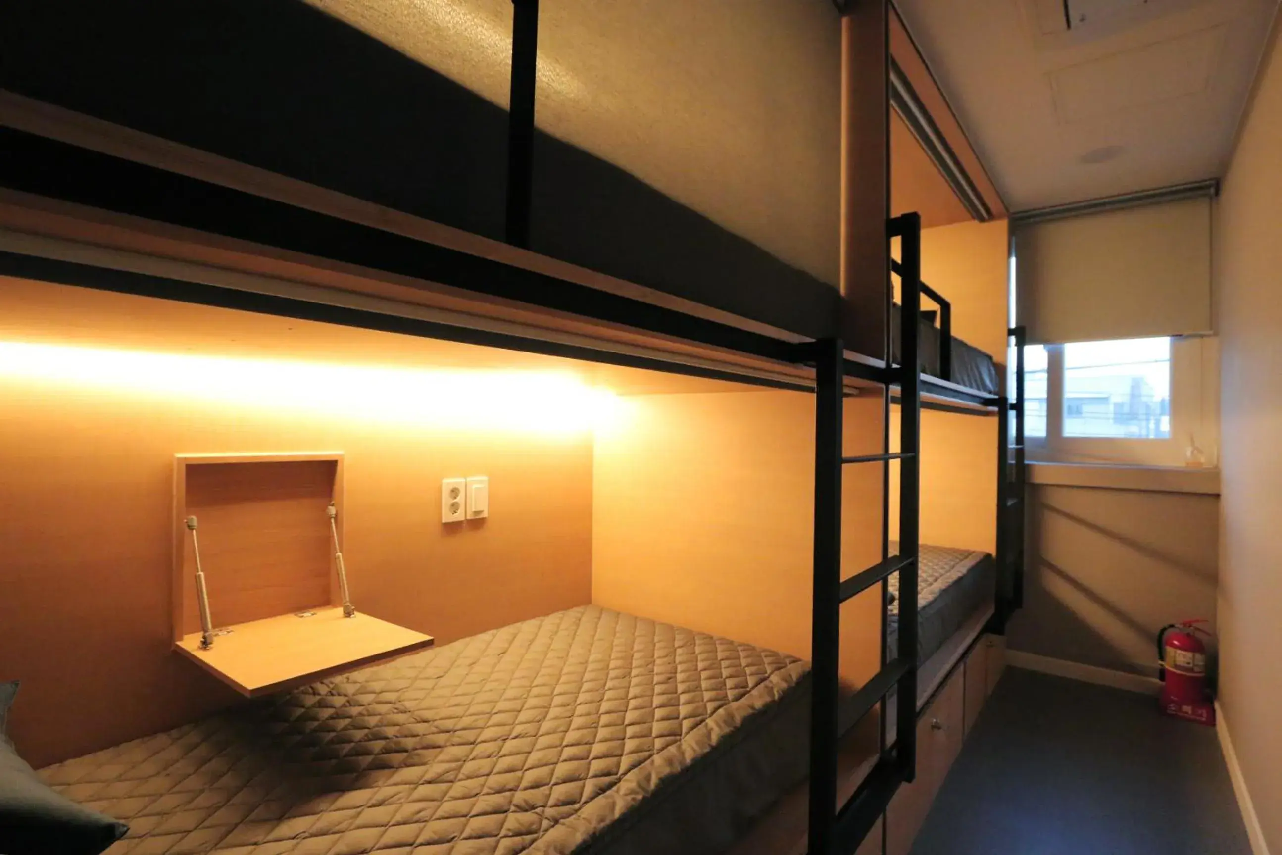 Bedroom, Bunk Bed in Blueboat Hostel Gyeongju