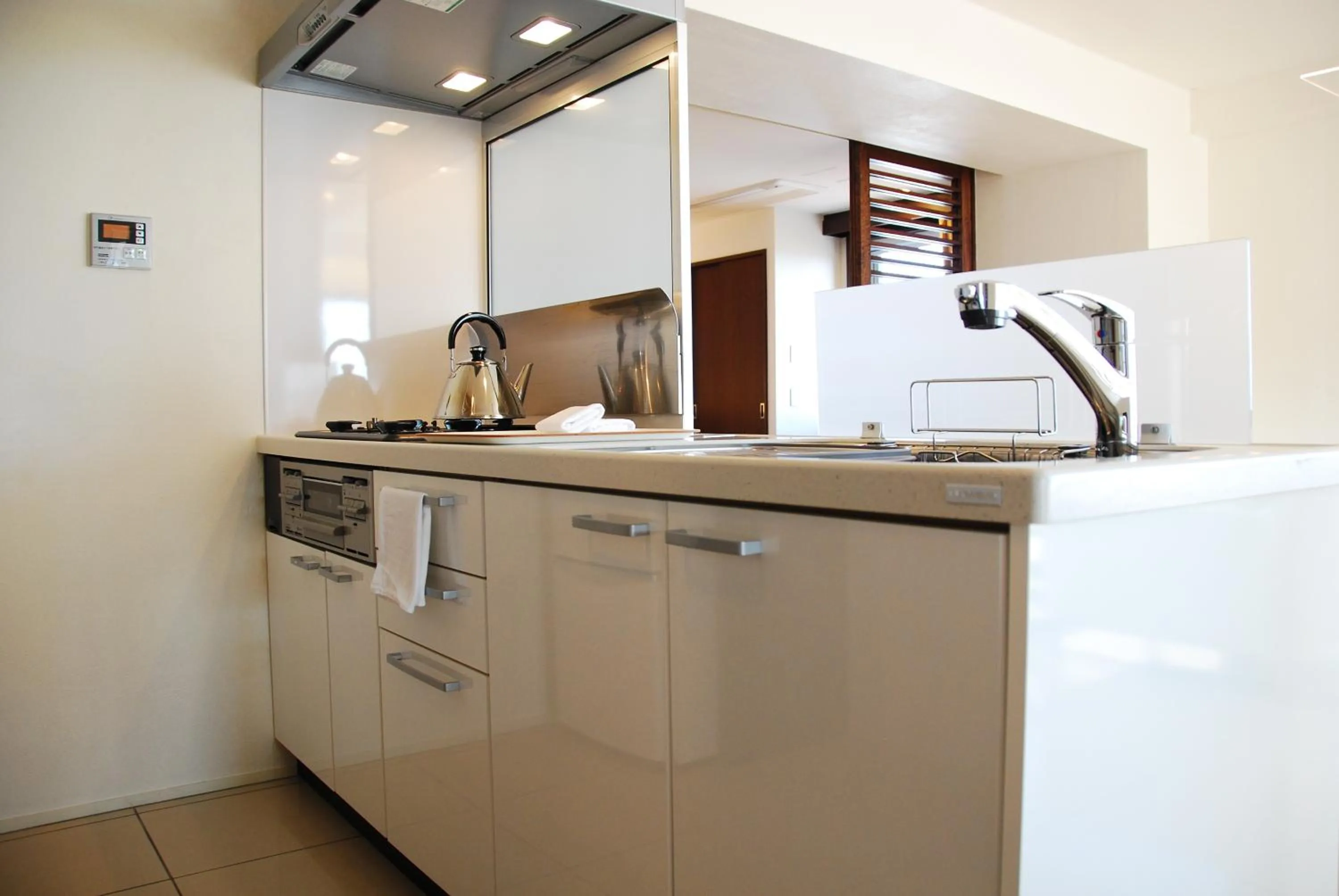 Kitchen or kitchenette in Hakodate Danshaku Club Hotel & Resorts