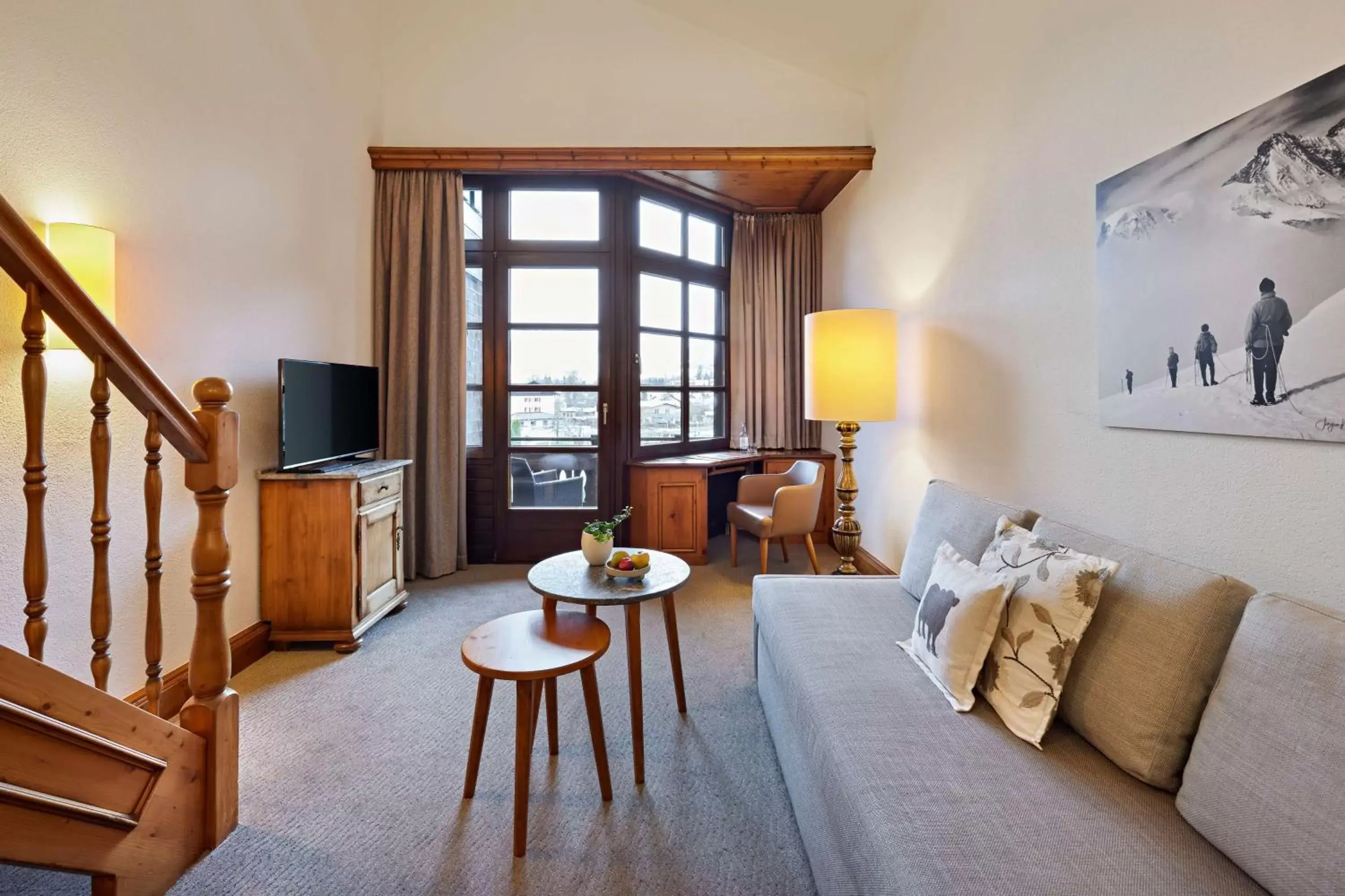 Bedroom, Seating Area in Lindner Hotel Oberstaufen Parkhotel, part of JdV by Hyatt