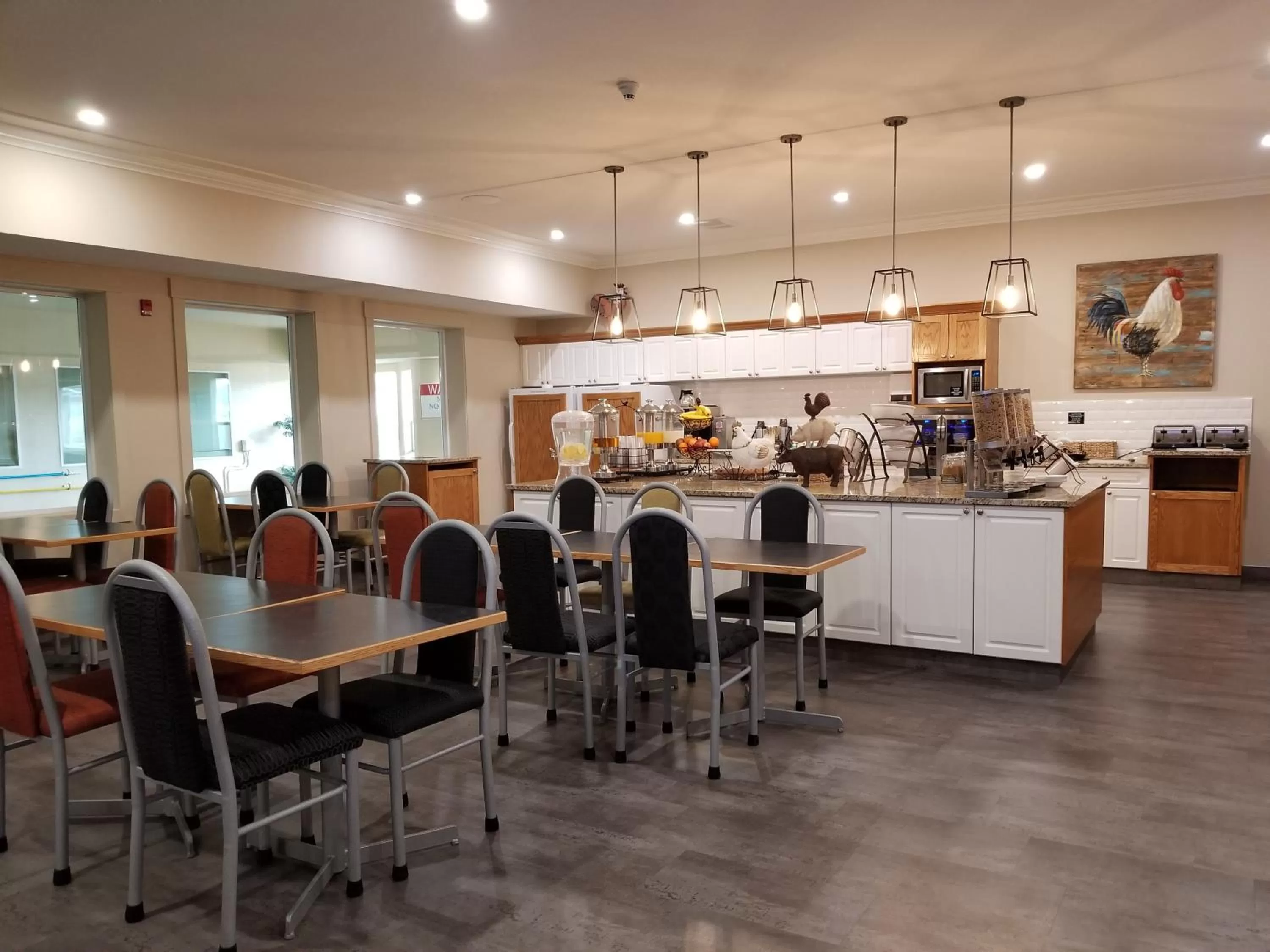 Breakfast in Western Budget Motel Leduc #3