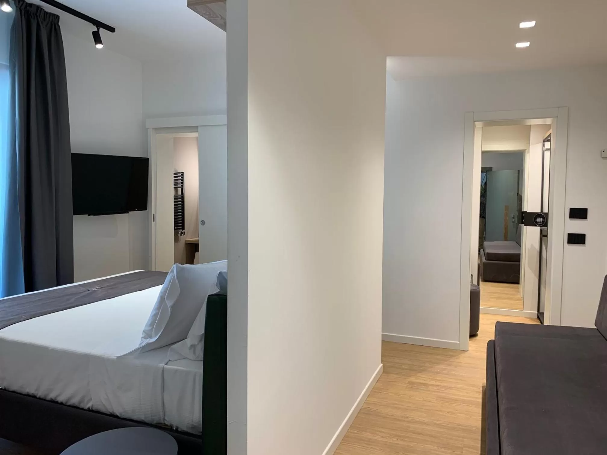 Bed in Meg Lifestyle Hotel & Apartaments