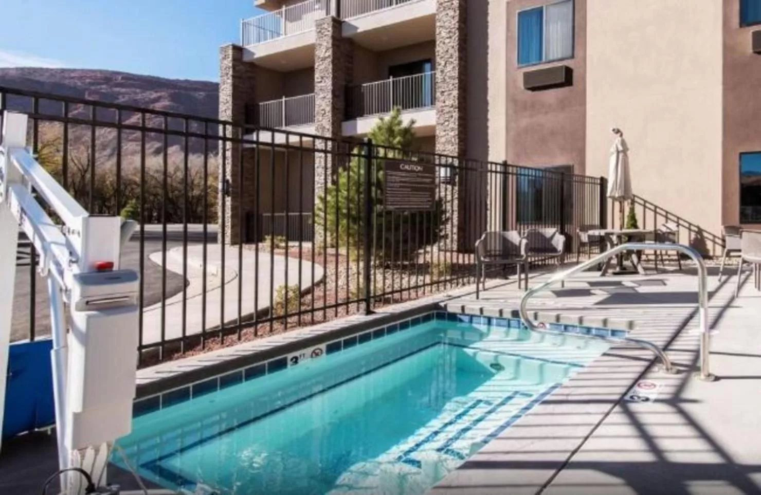 Hot Tub in Sleep Inn & Suites Moab near Arches National Park