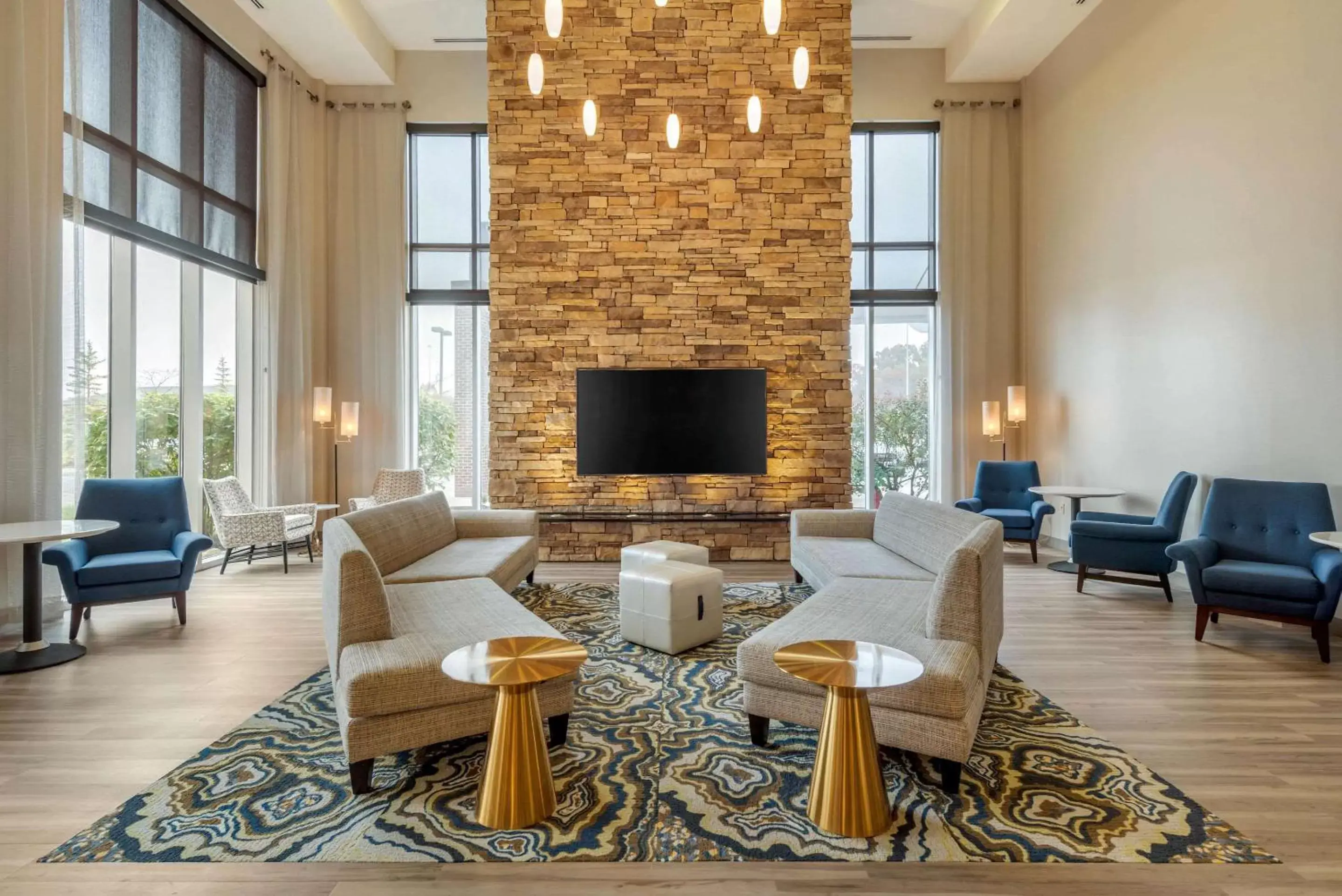 Lobby or reception, Seating Area in Cambria Hotel Akron - Canton Airport