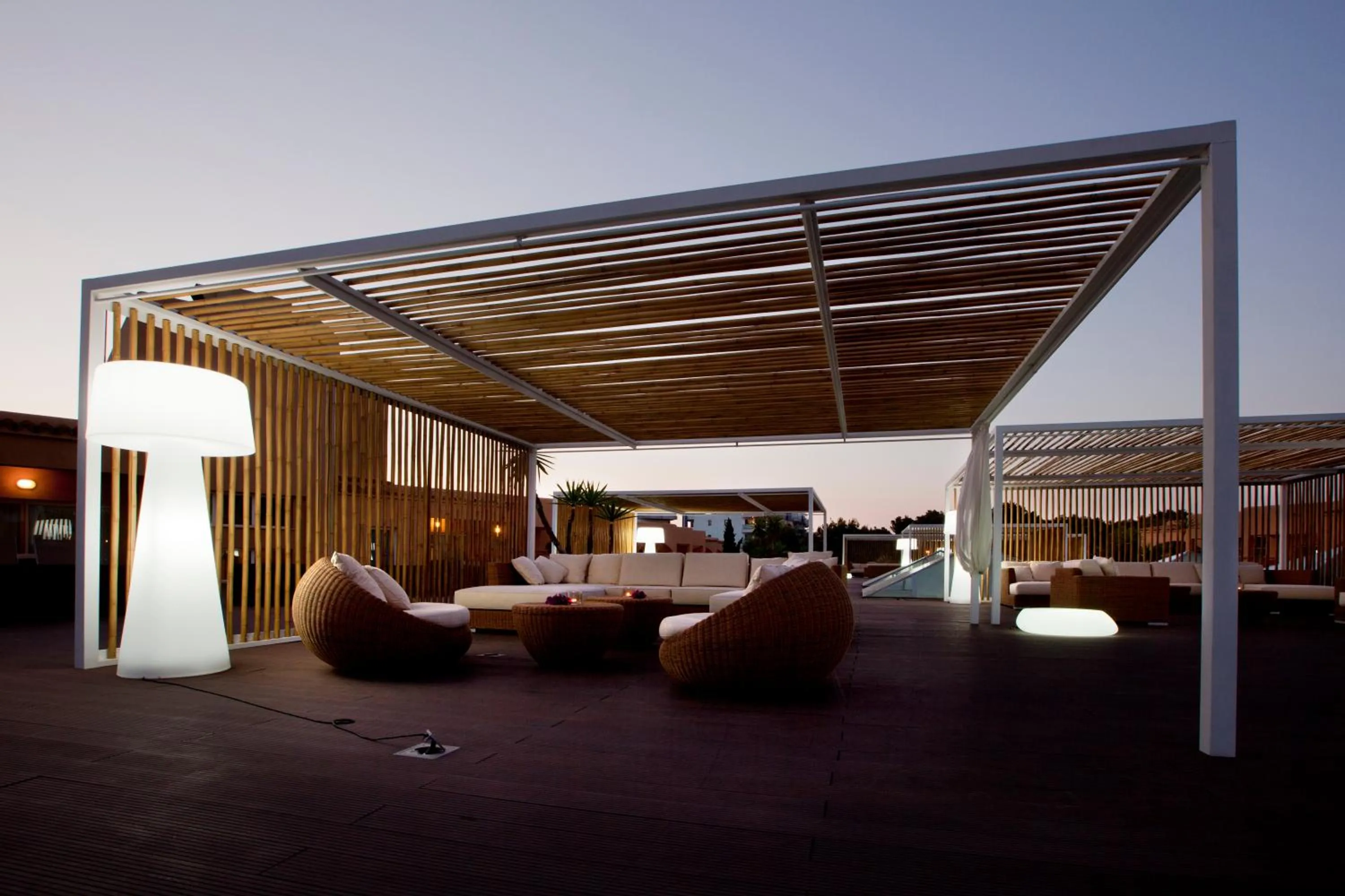 Patio in Grupotel Santa Eulària & Spa - Adults Only