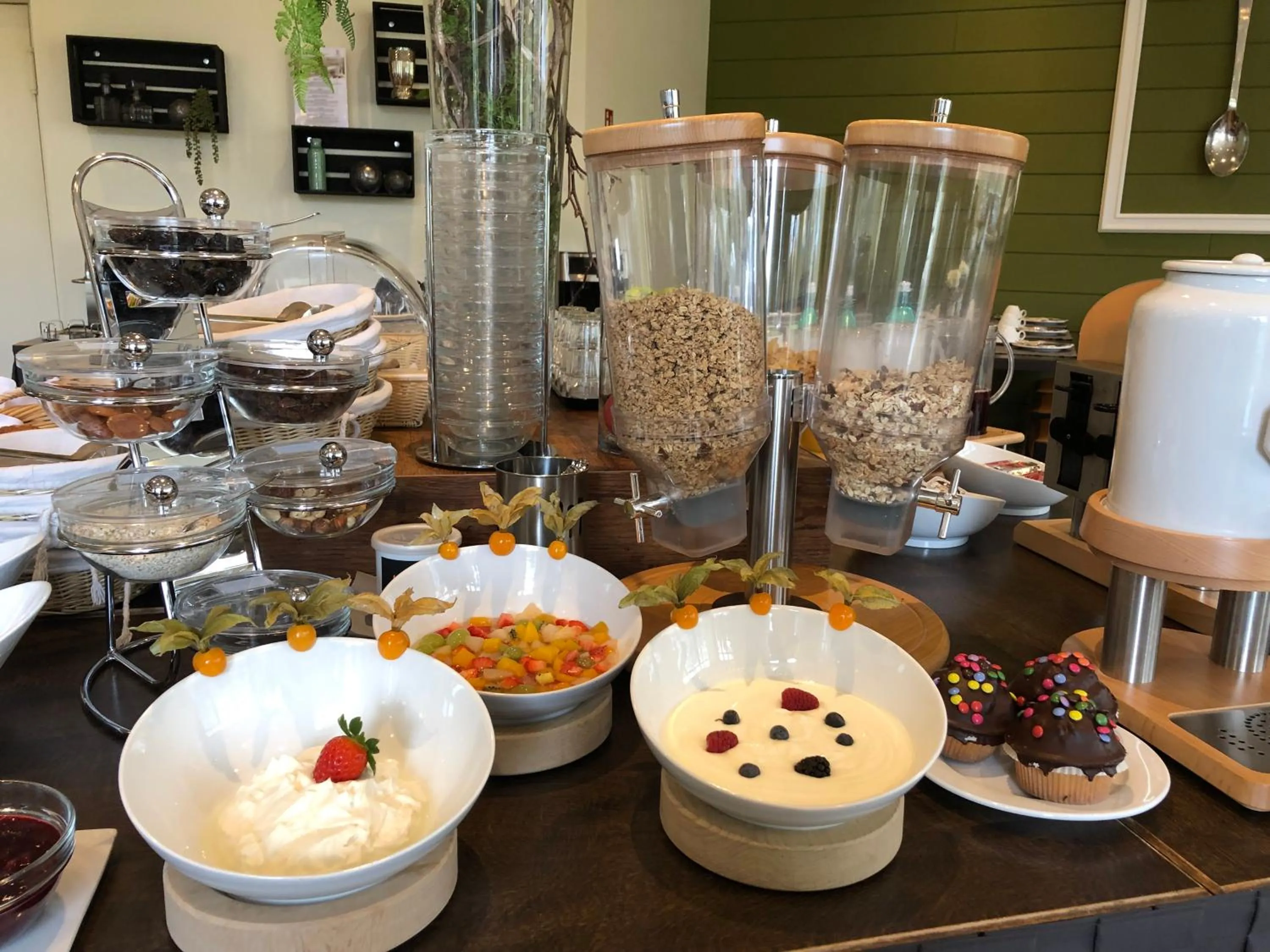 Buffet breakfast in Hotel Engel