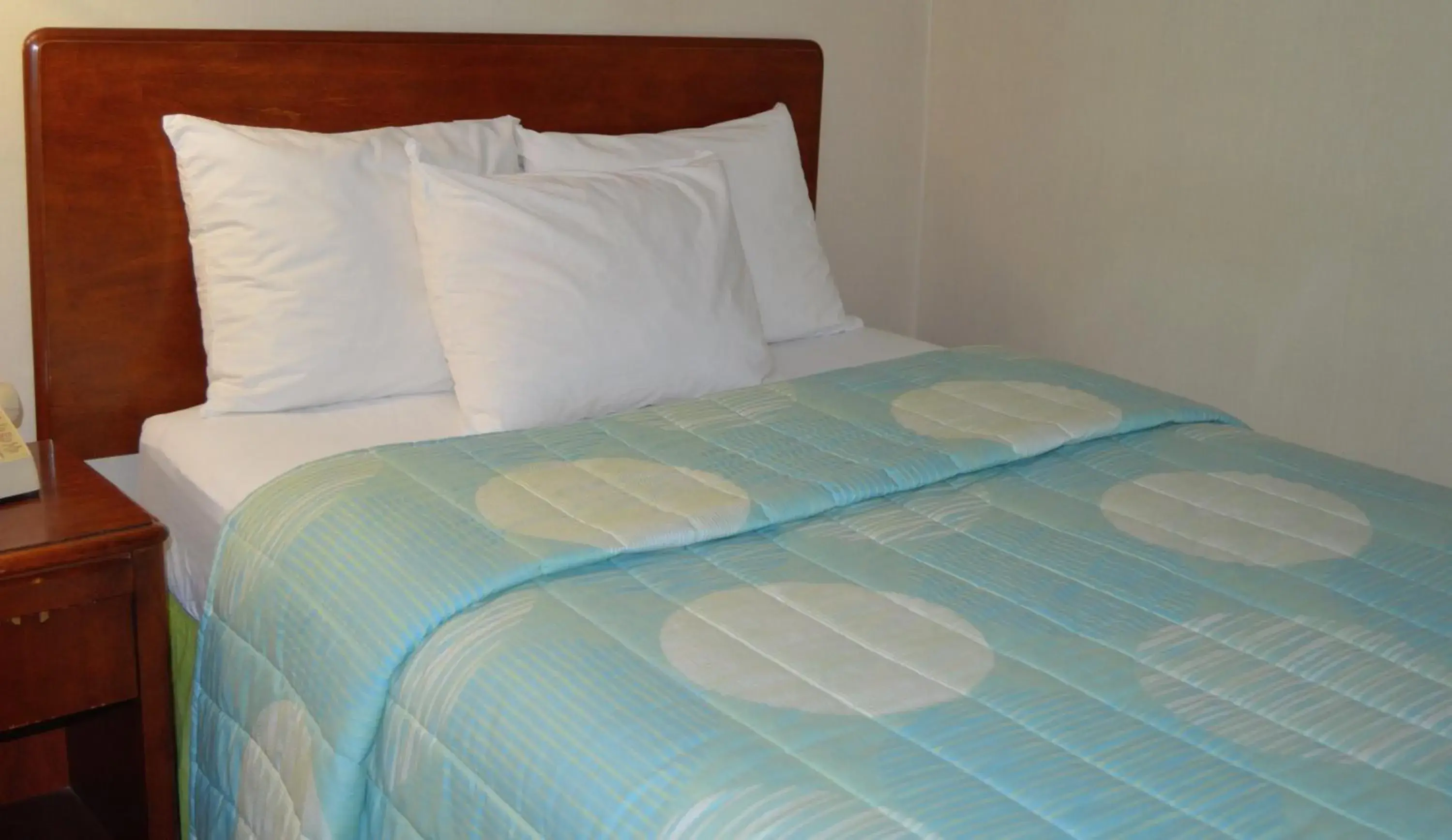 Bed in Extended Stay Warrenton Inn
