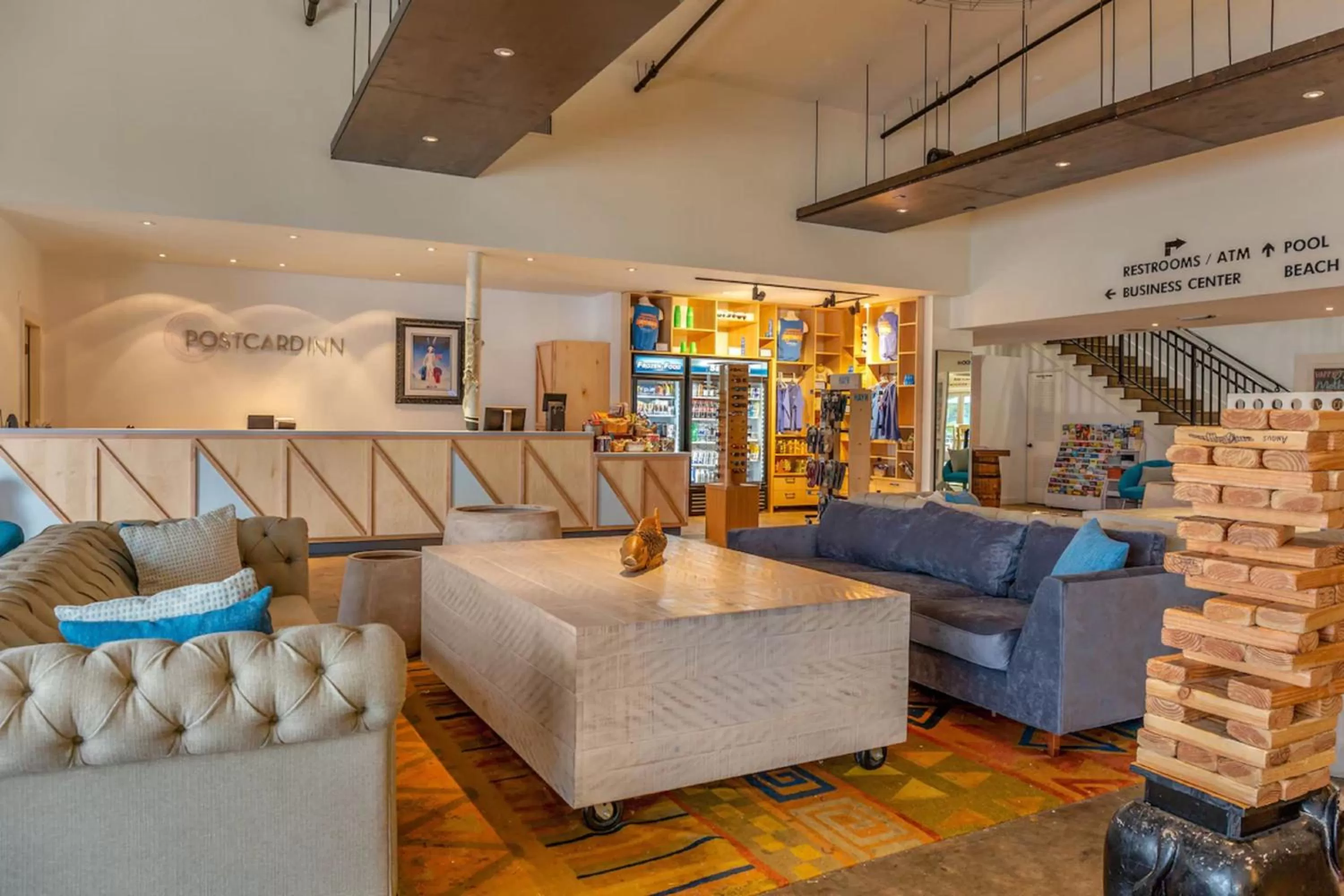 Lobby or reception in Postcard Inn On The Beach