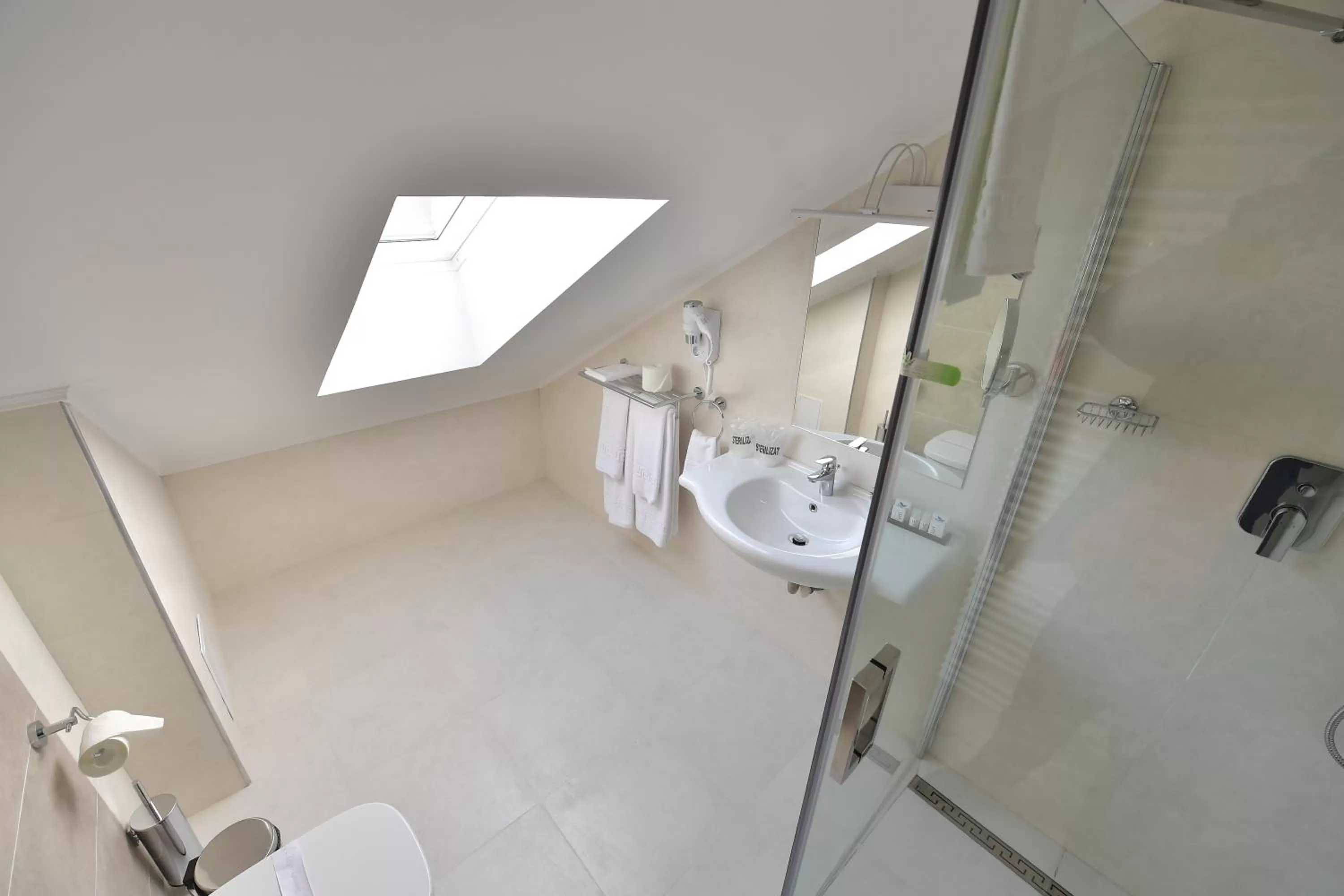 Toilet in Hotel La Belle Epoque