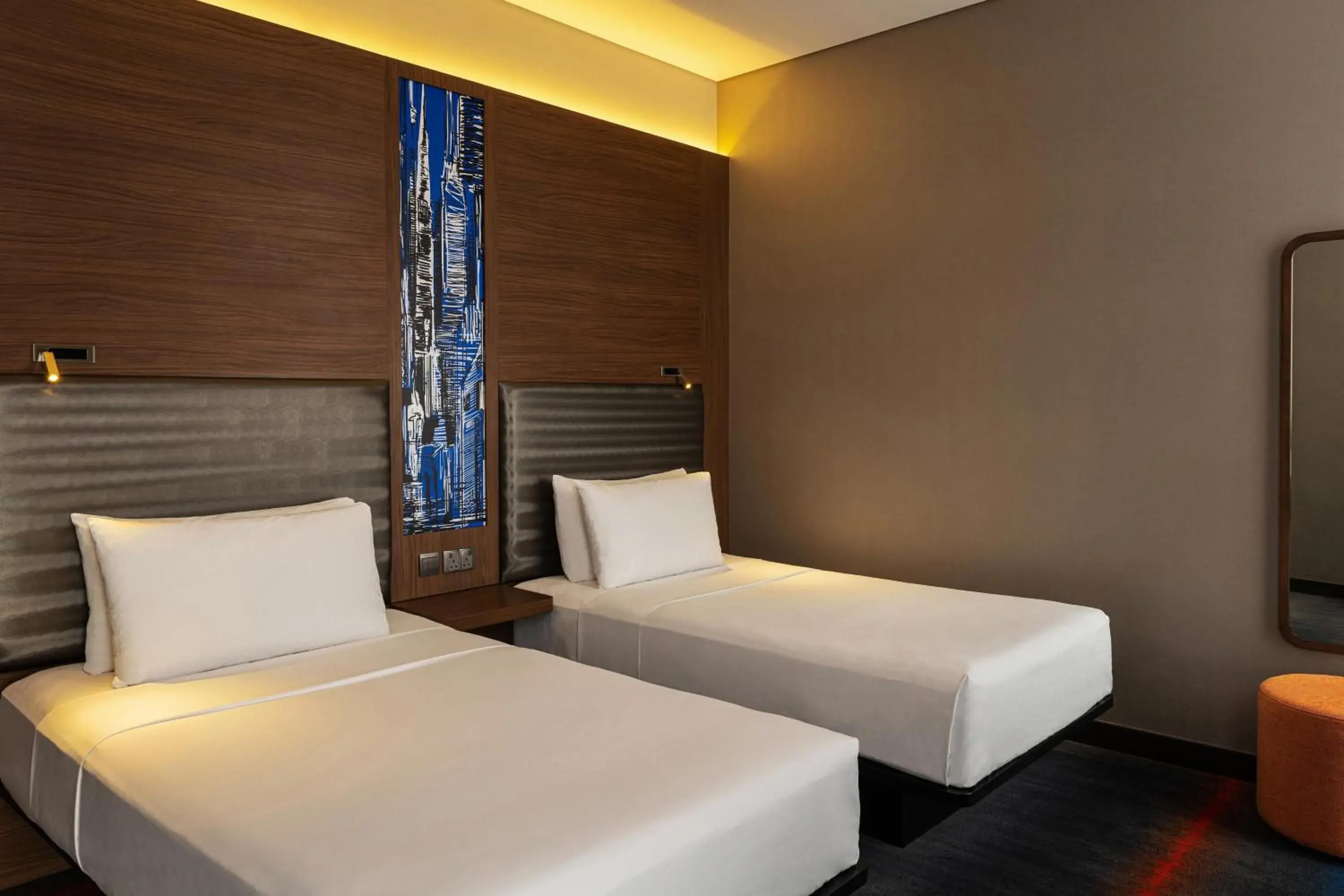 Photo of the whole room, Bed in Aloft Me'aisam, Dubai