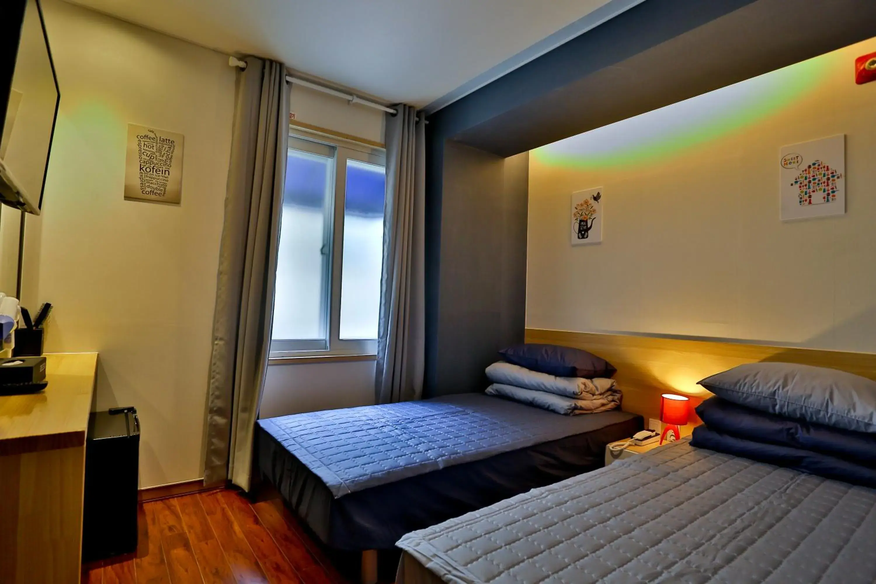 Bedroom, Bed in EZSTAY - Nampo