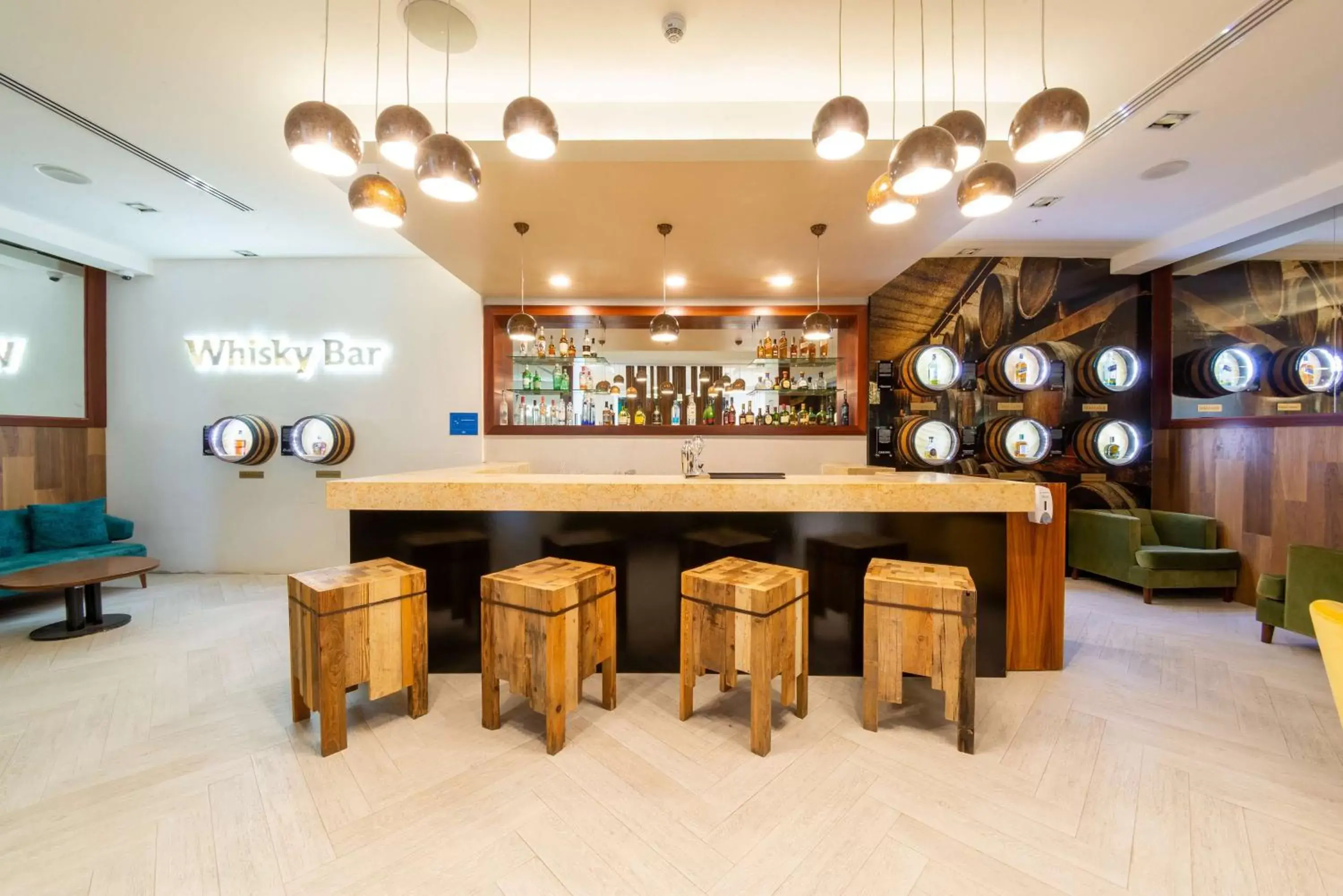 Lounge or bar in DoubleTree by Hilton Mazatlan, SIN Lounge or bar in DoubleTree by Hilton Mazatlan, SIN