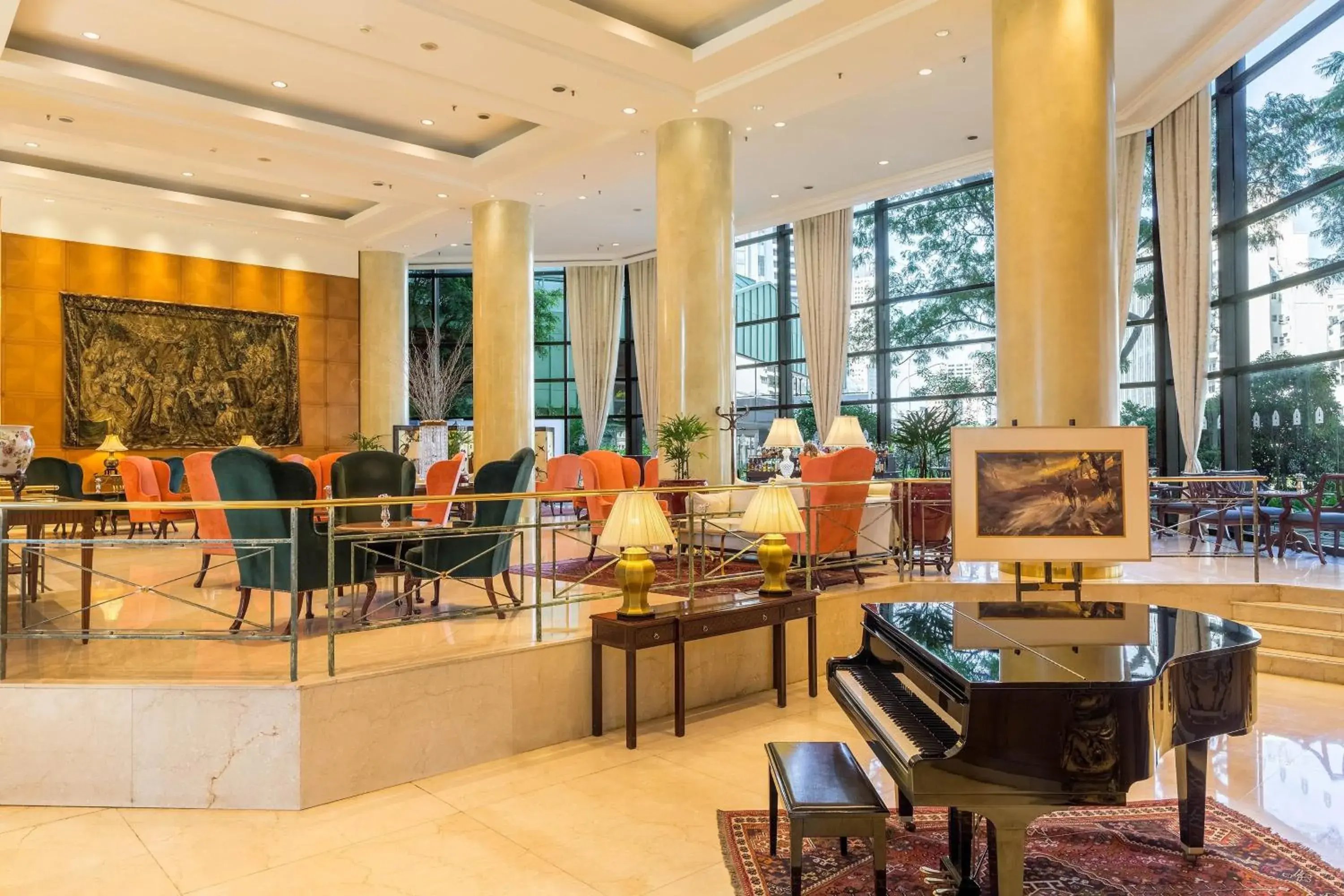 Lobby or reception, Restaurant/Places to Eat in Park Tower, A Luxury Collection Hotel, Buenos Aires